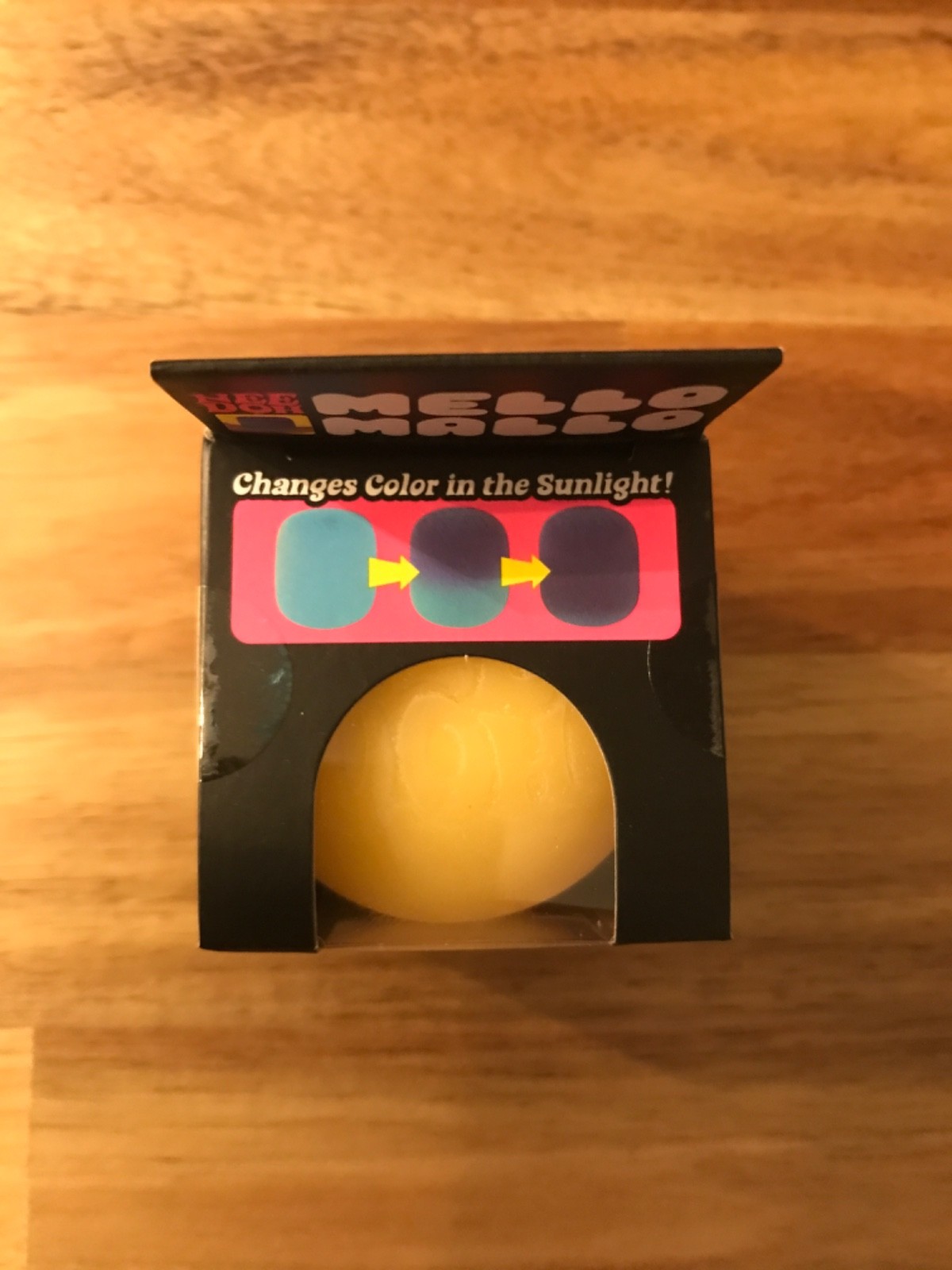 NeeDoh MELLO MALLO (YELLOW) VIRAL SQUISHY TOY! SCHYLLING / NEW / AUTHENTIC‼️