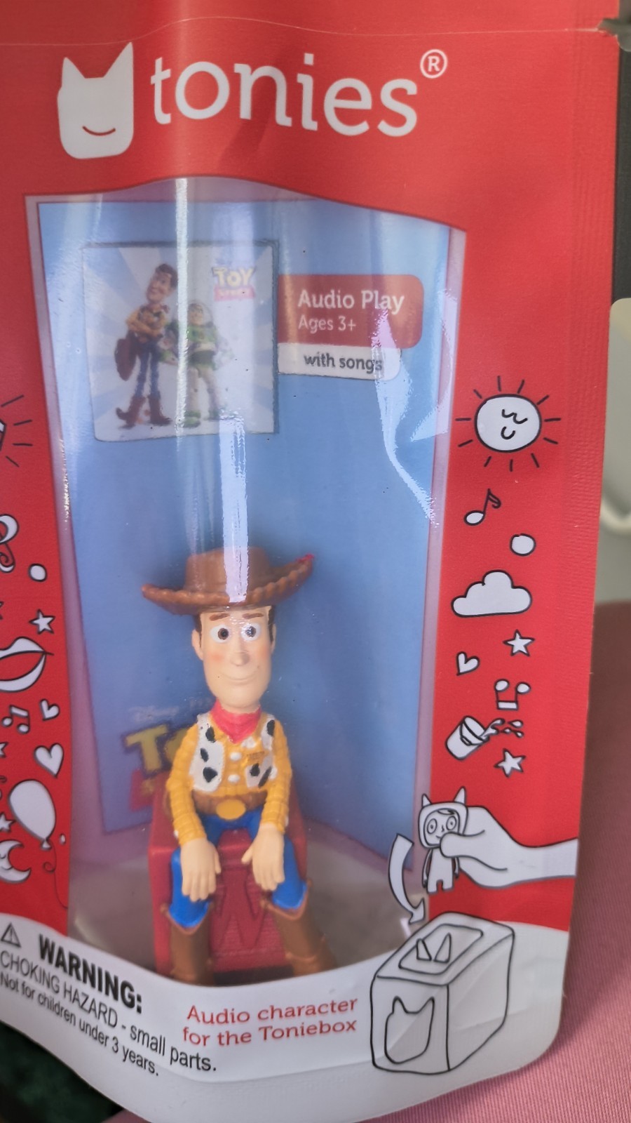 New Tonie For Toniebox: Disney/Pixar TOY STORY/Woody Character#10000511AudioPlay