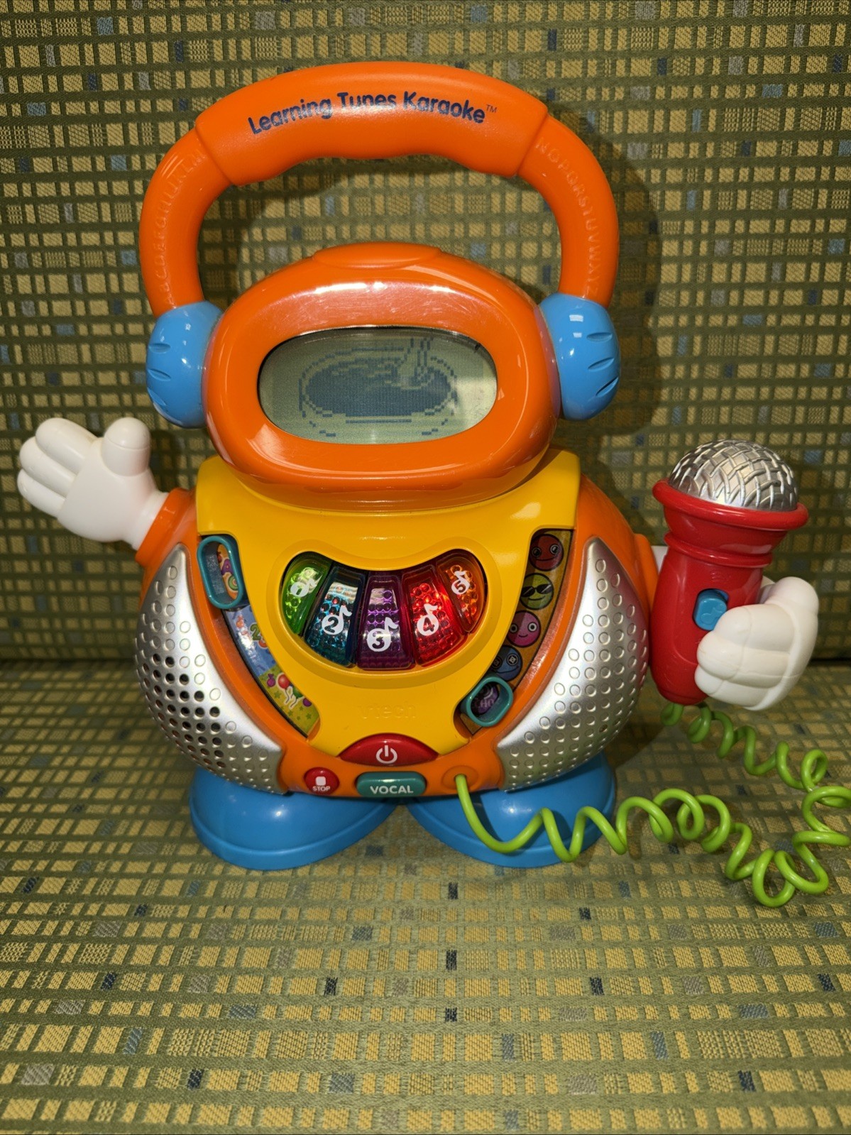 VTech Learning Tunes Karaoke Machine Music Voice Changing Microphone With Songs