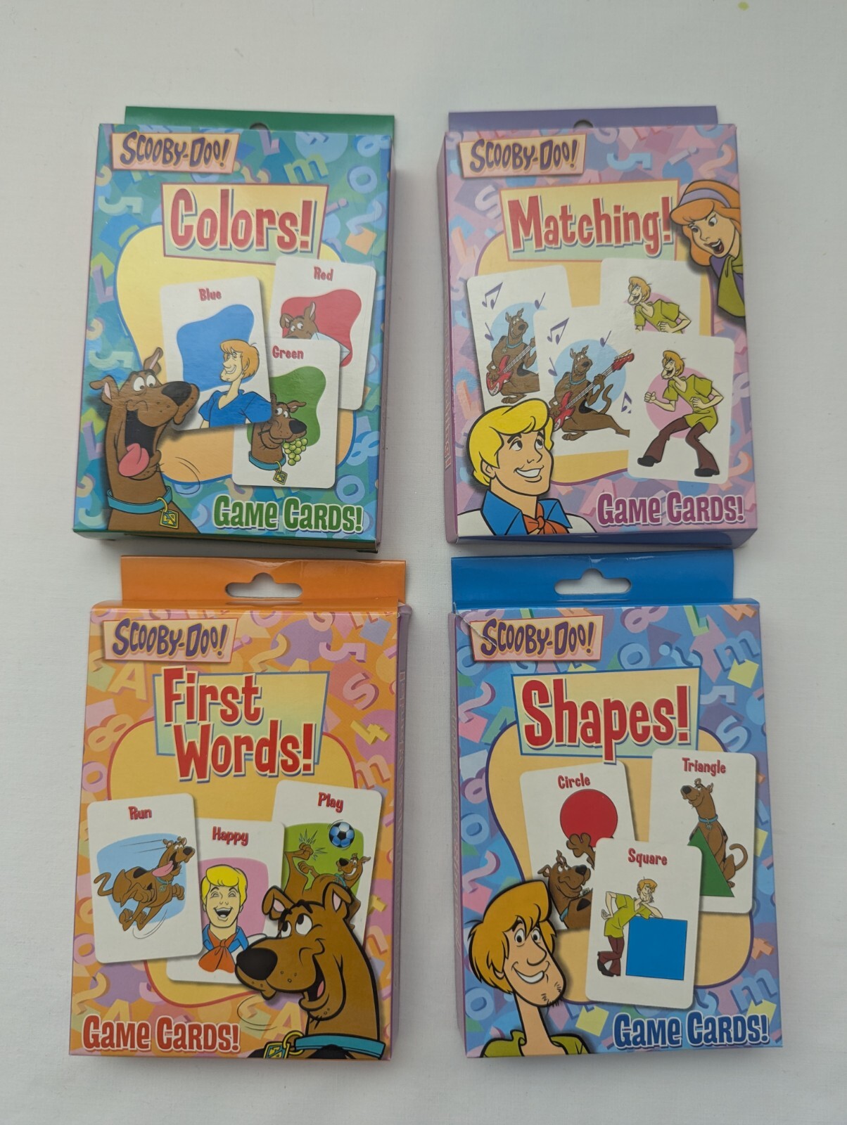 Scooby-Doo Discovery Box: Books, Card Games, Stickers ~Learning Educational 2007
