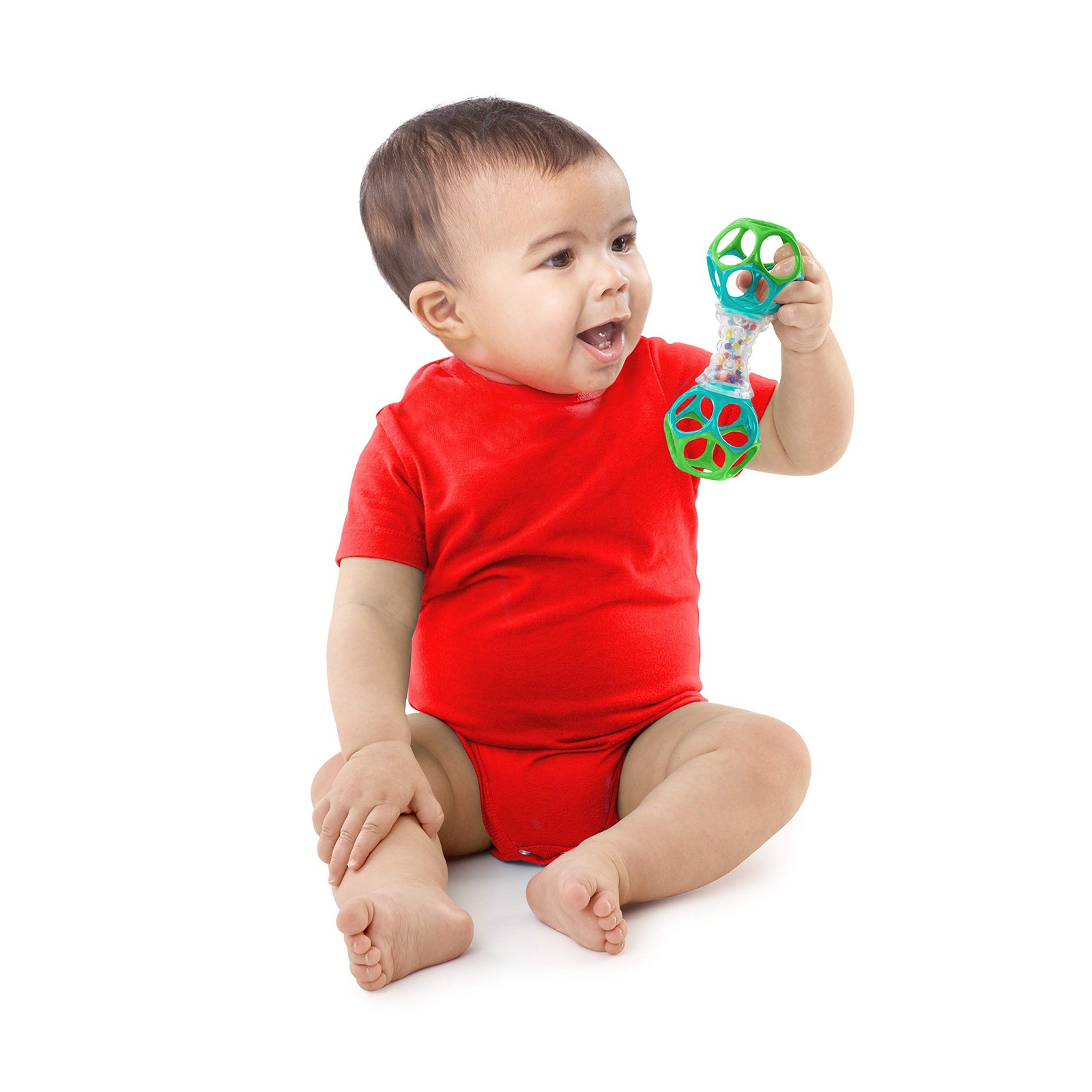 Bright Starts Oball Shaker Rattle 1 Count (Pack of 1),
