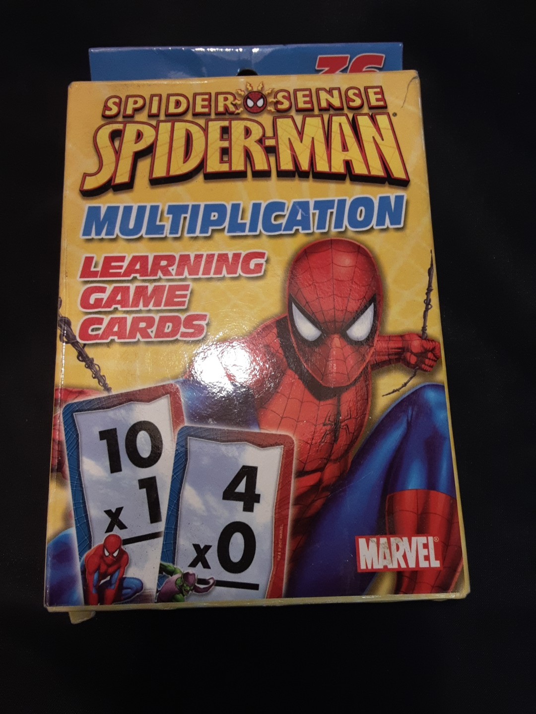 Marvel Spider-Man “Spider Sense” math Flash Cards Learning Game Cards .