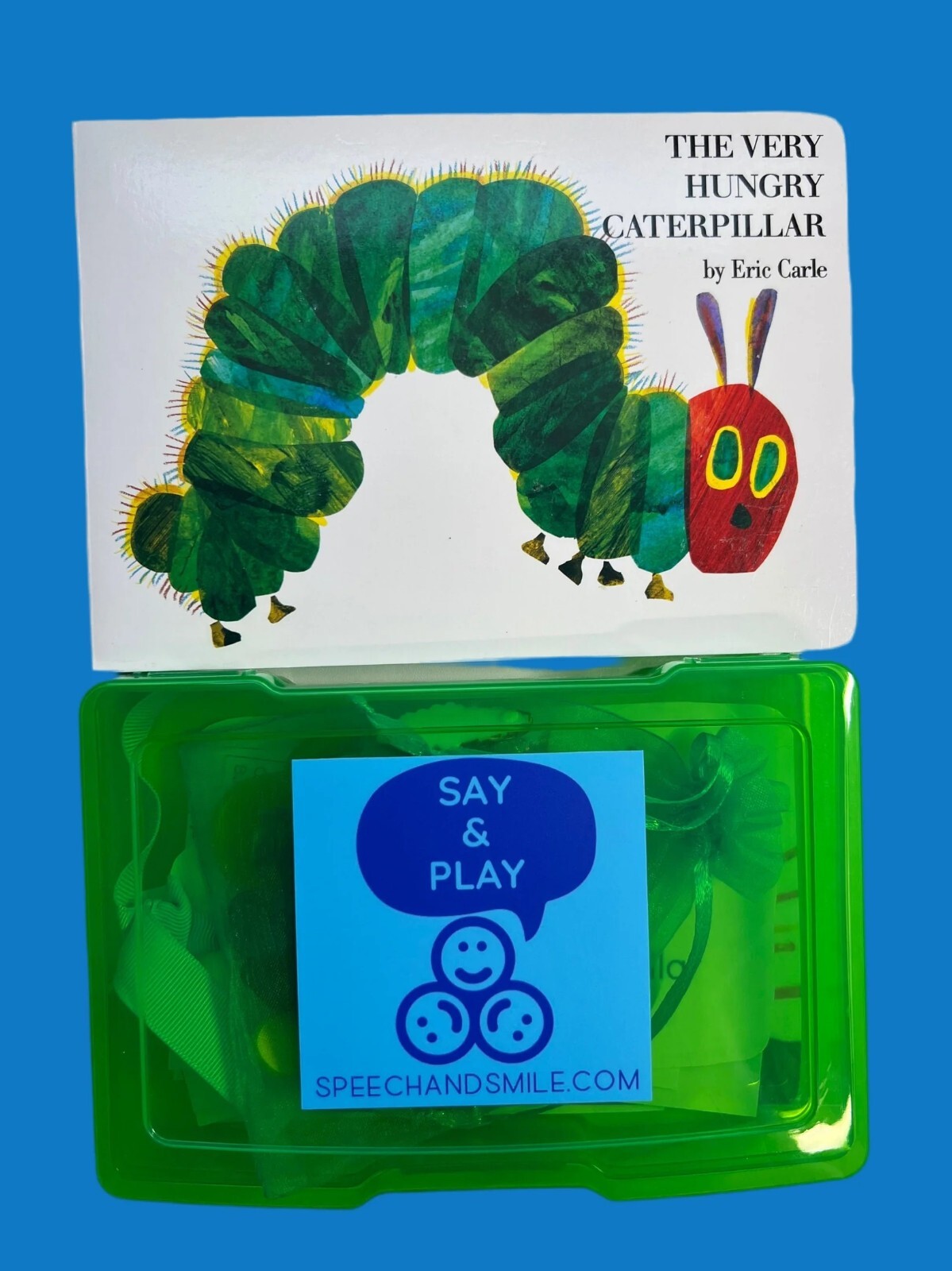 Say and Play Very Hungry Caterpillar Book Story Objects Kit Book Not Included