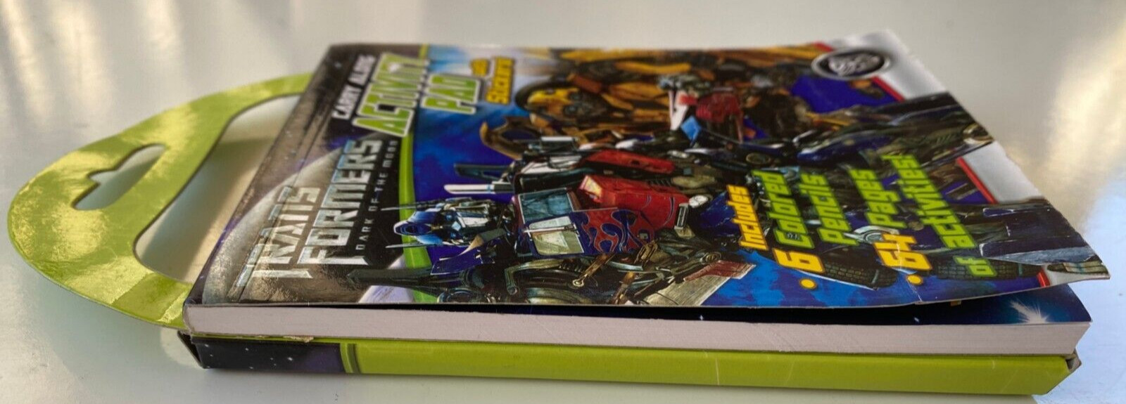 Transformers Dark of the Moon Carry Along Activity Pad with Stickers & Pencils