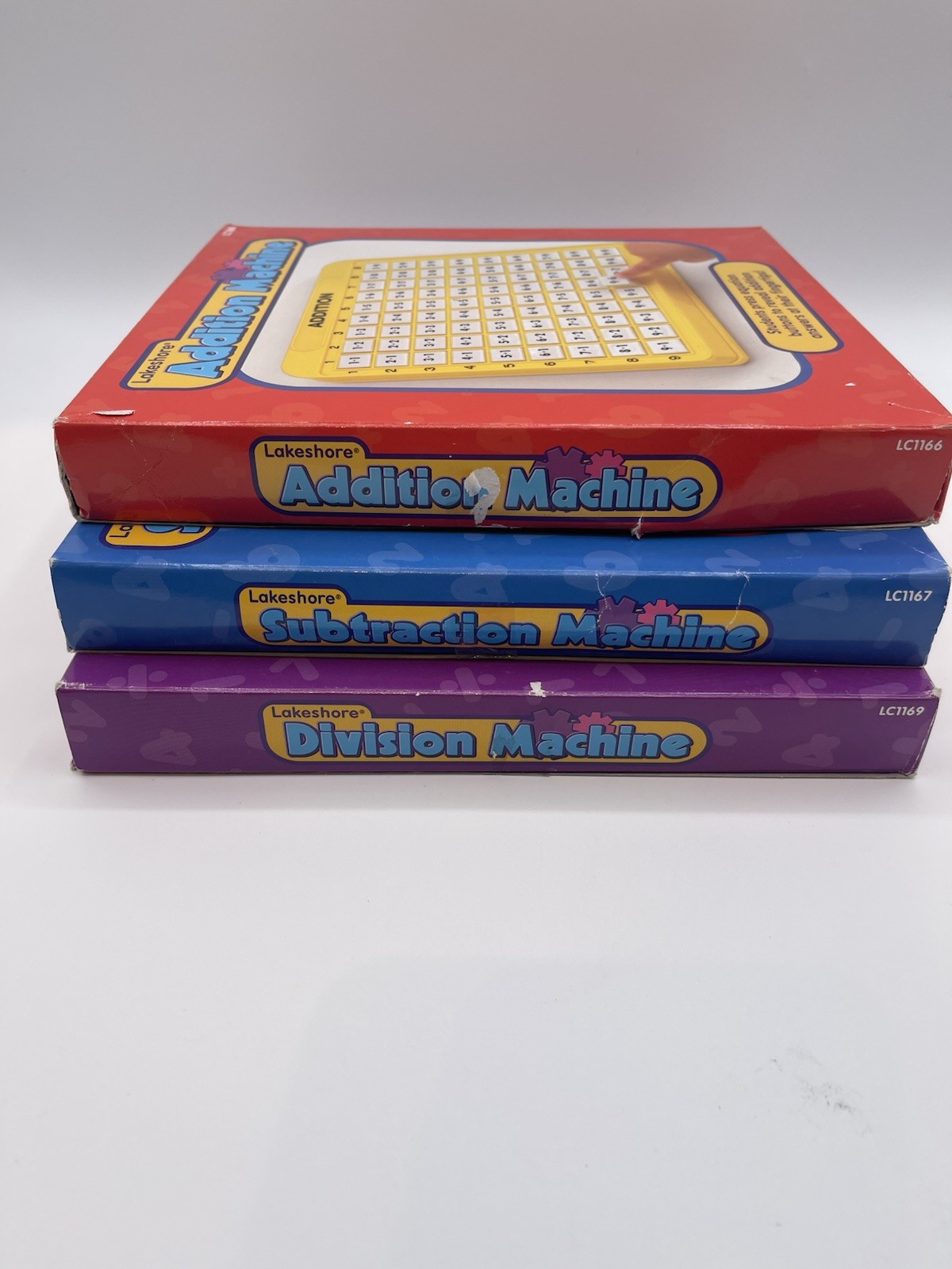 Lakeshore Learning Machine Self Teaching Math Set of 3