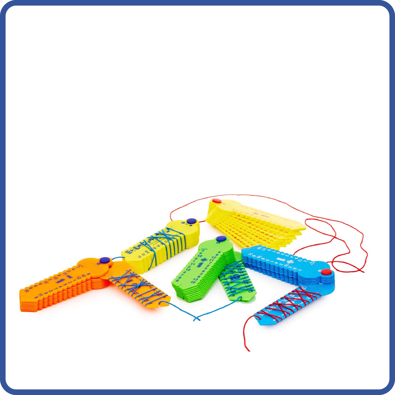 Multiplication Learning Tool, Wrap Ups , Grade 2-6 Math Aid, Yellow