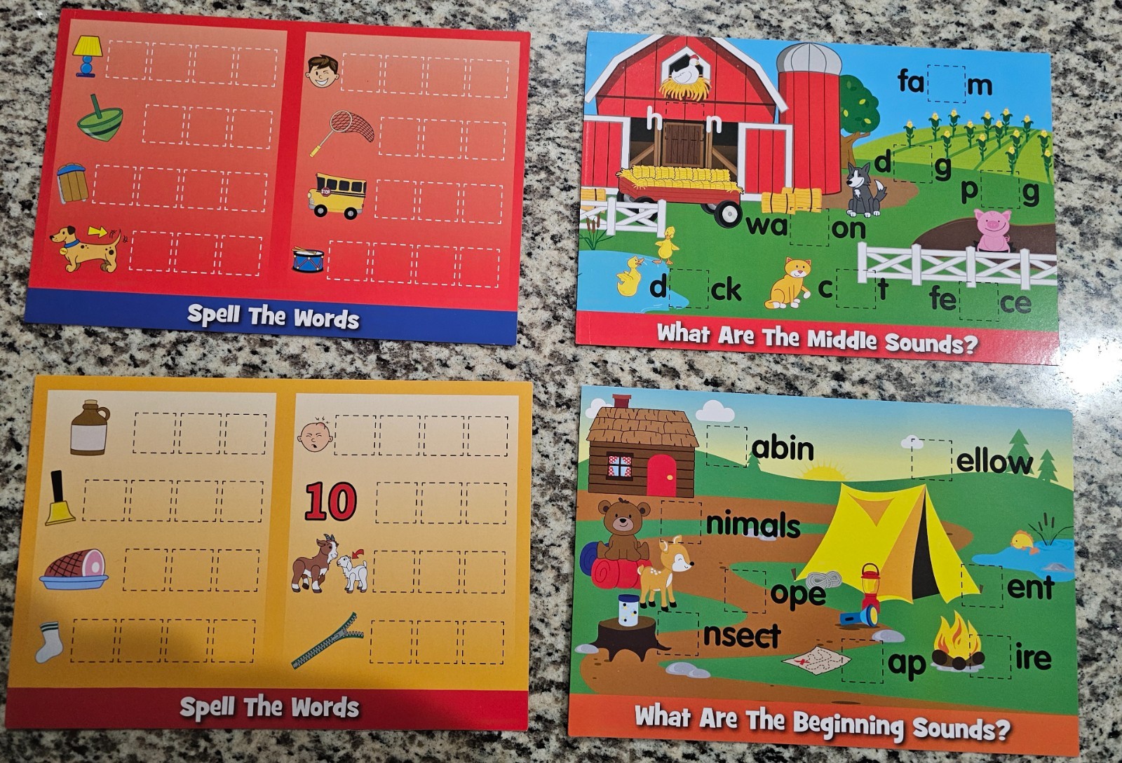 Oriental Trading Magnetic Phonics Word Building Activity Set