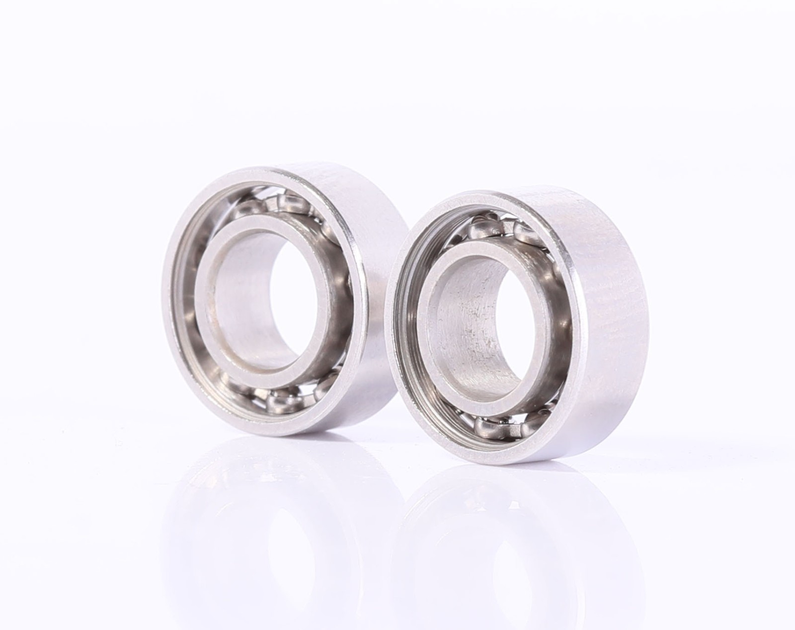 R188 Stainless Fidget Spinner Bearings 1/4 x 1/2 x 3/16 2 pieces by ACER Racing