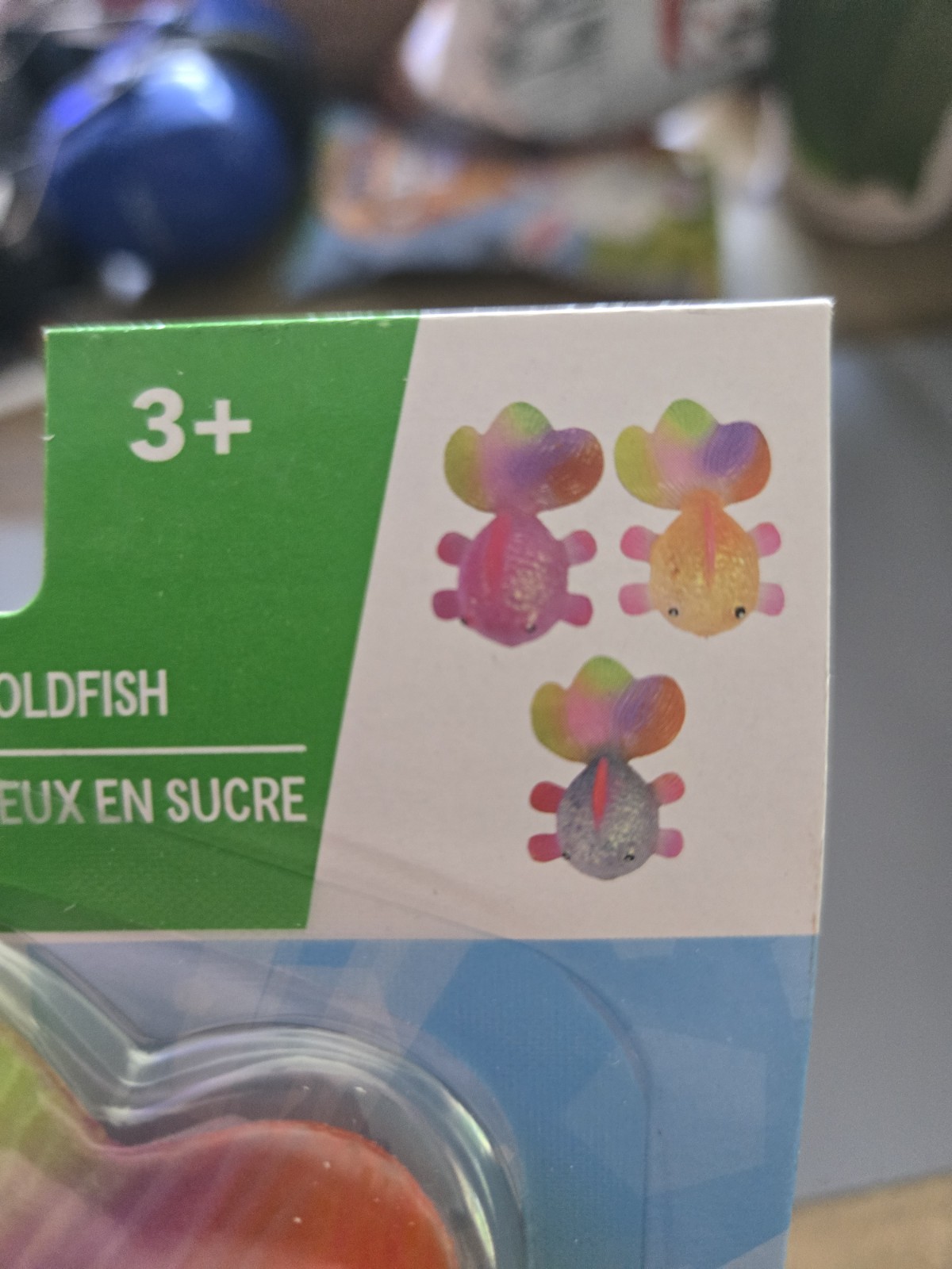 Squishy Sugar Goldfish CLEAR! Viral Squish by Novelty World- like Needoh