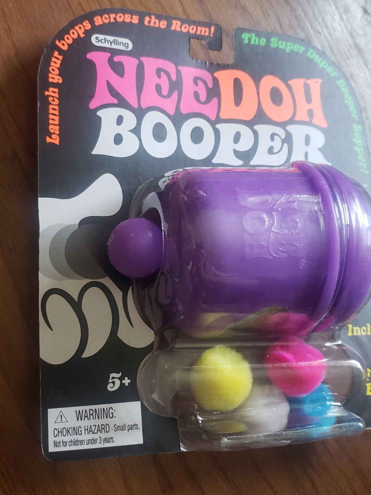 Extremely Rare PURPLE NeeDoh Booper- 100% Authentic- Brand New Nee Doh!