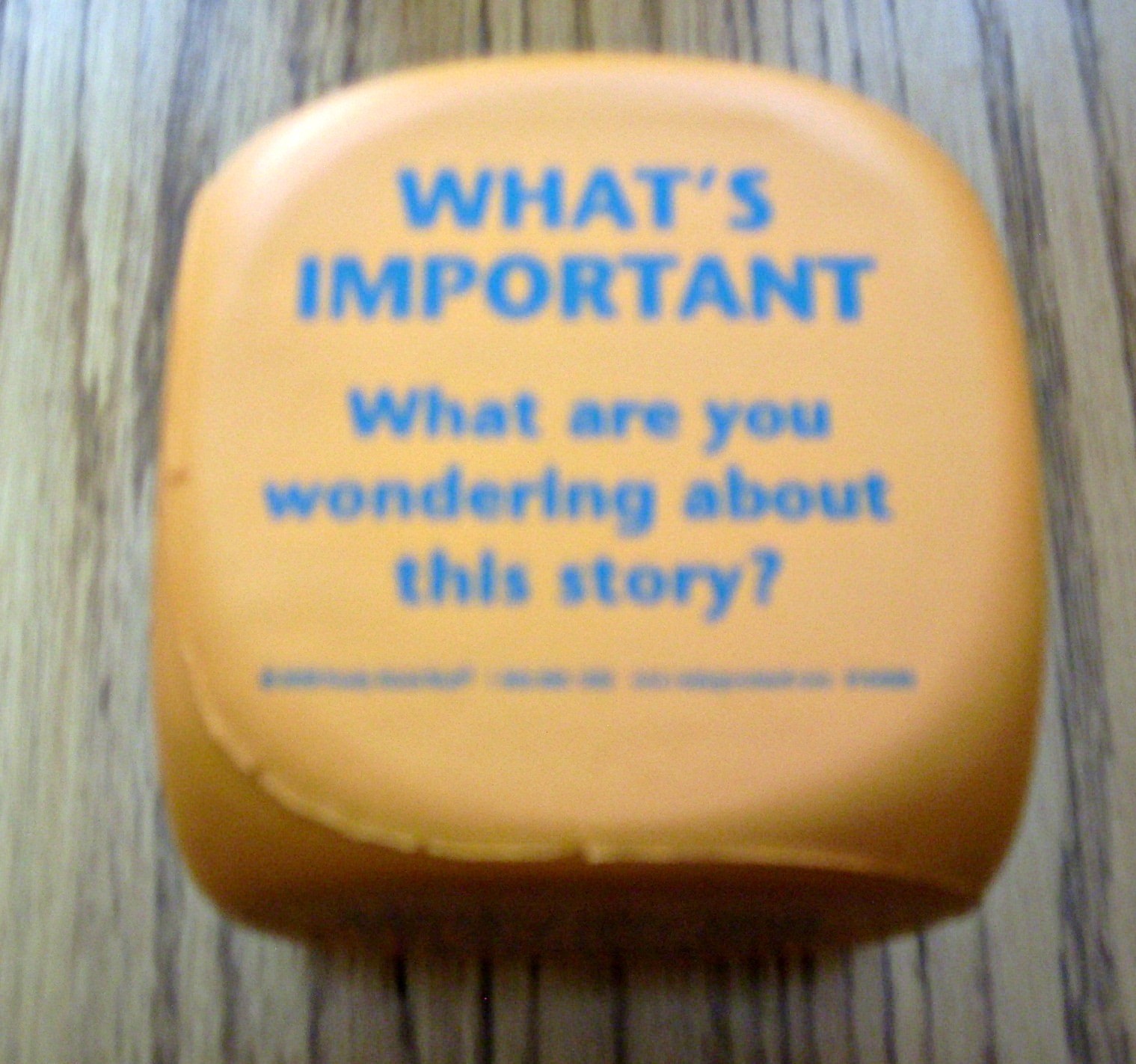 Really Good Stuff Comprehension Strategies Dice Set Gently Used