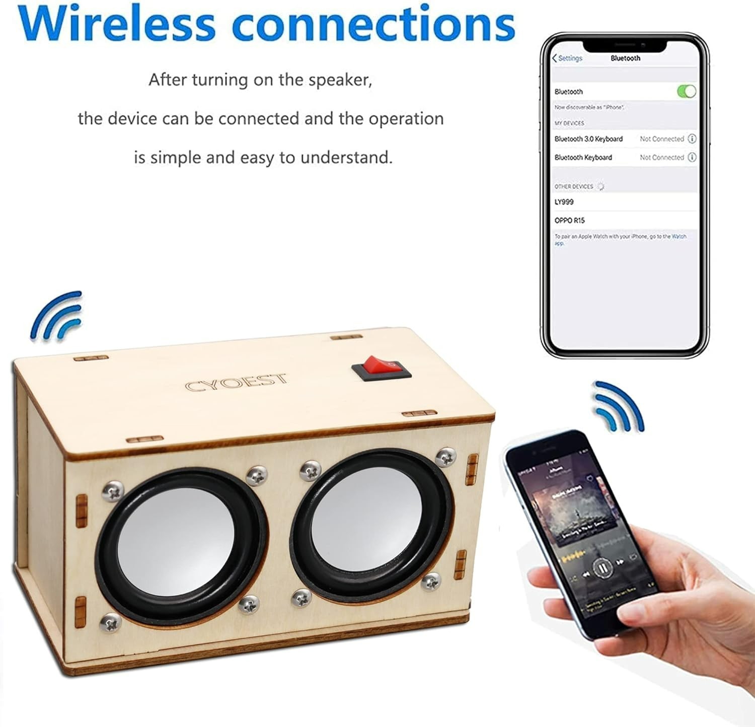 Educational DIY Bluetooth Speaker Kit – Perfect STEM Gift for Teens & Adults