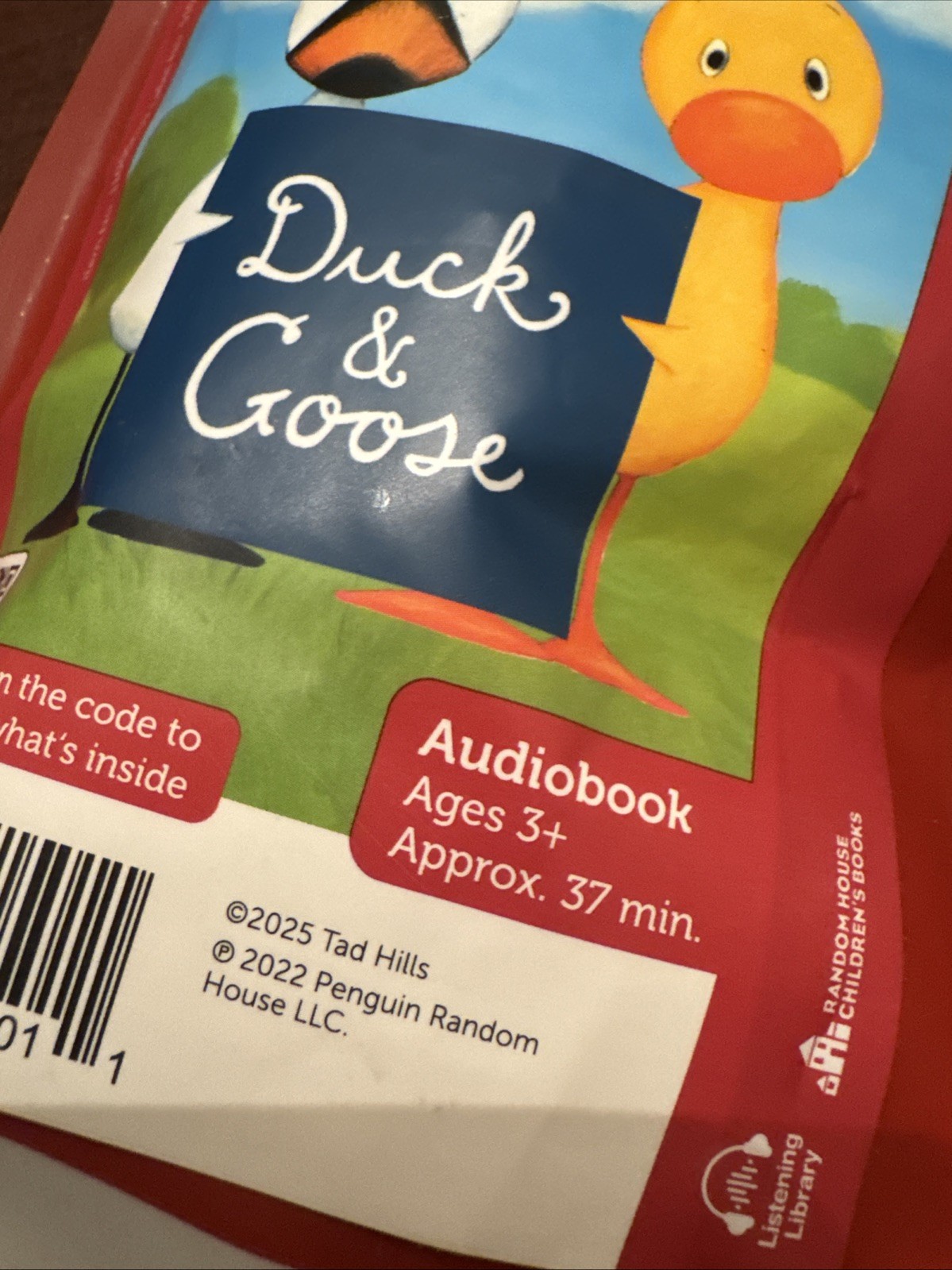 Tonies Duck and Goose Audio Character