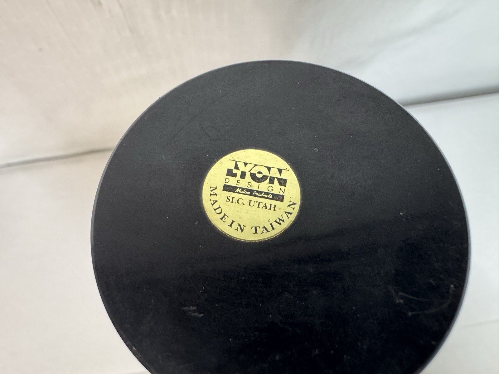 RARE 90s Lyon Company Black Spiral Liquid Motion Timer Desk Toy EVAPORATED
