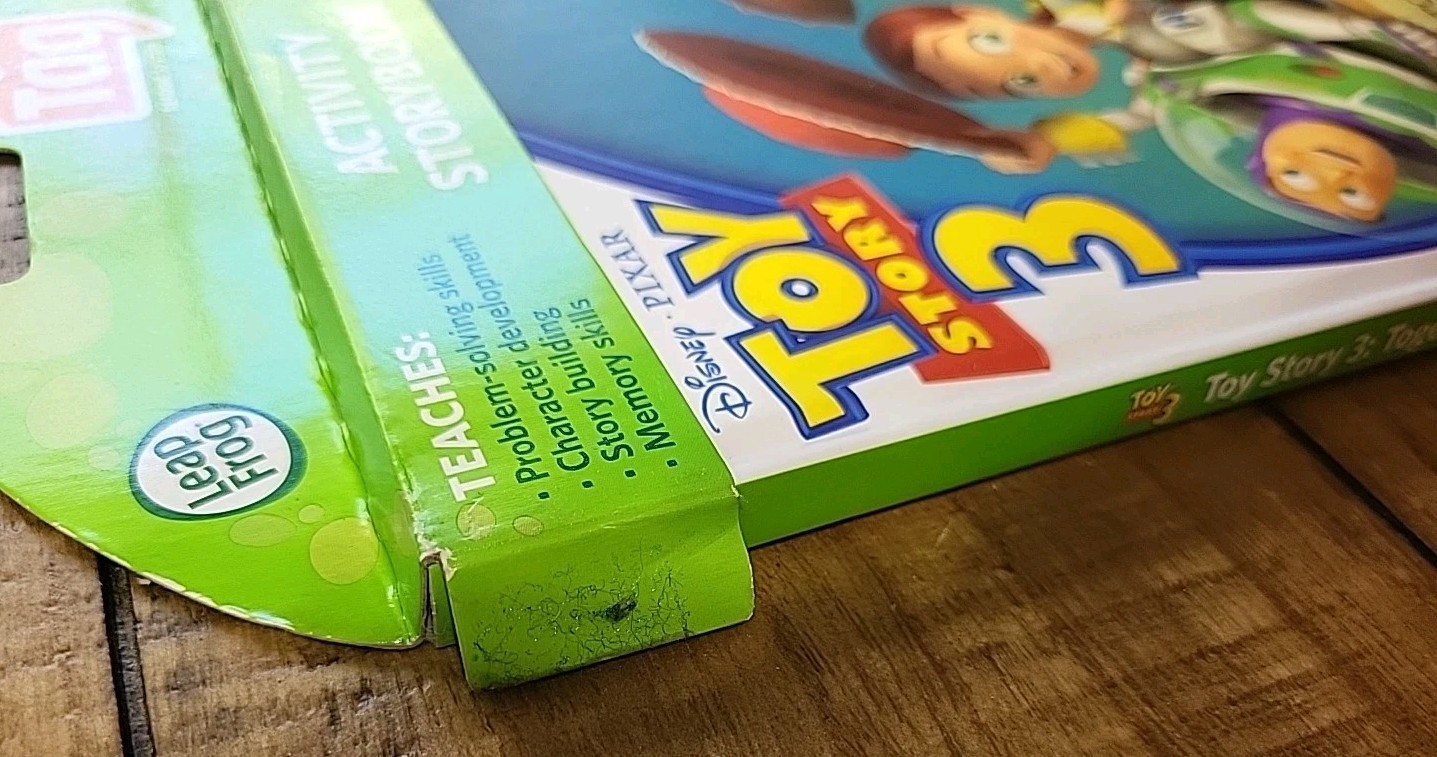 LeapFrog Tag Disney Pixar Toy Story 3 Together Again Activity StoryBook New