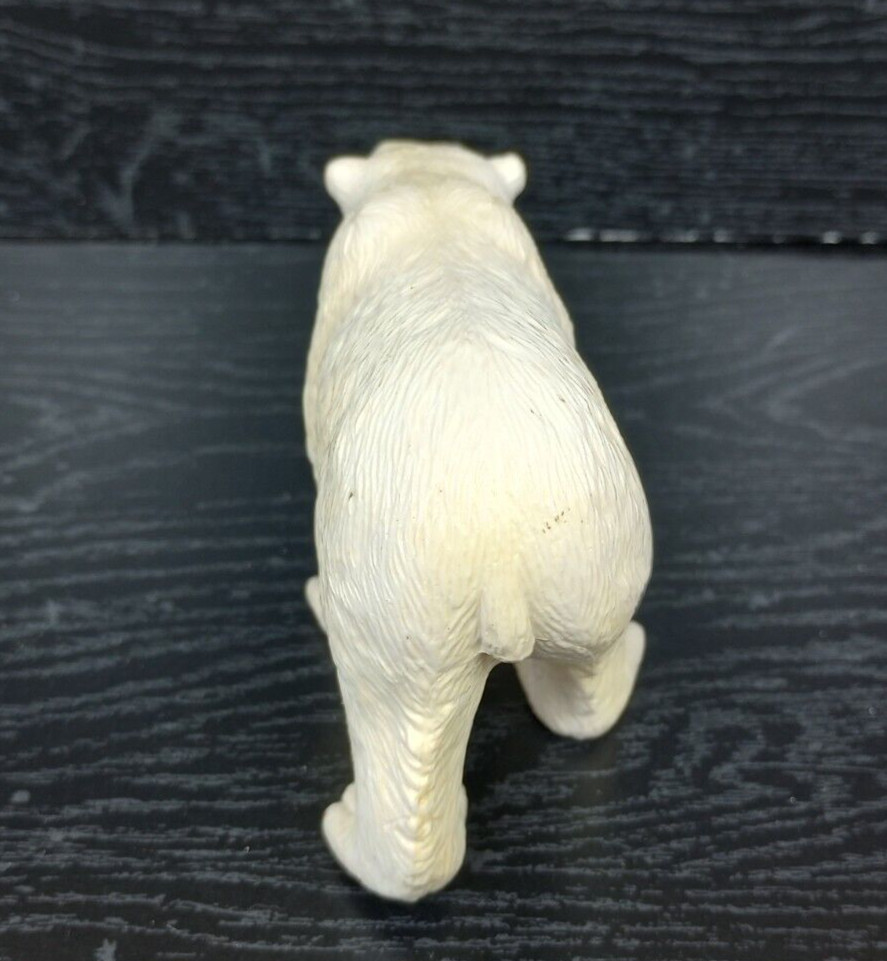 Terra By Battat Standing Grizzly Bear & Polar Bear Wildlife Diorama Figurine Lot