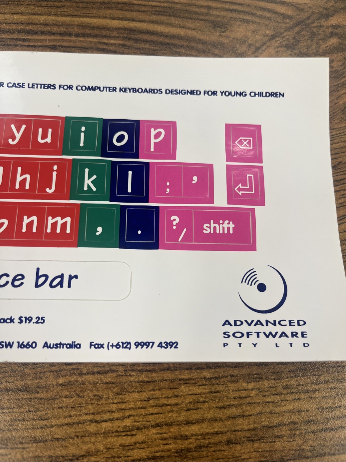 Keystick Lower Case Letters For Keyboards Assistive Technology Sticker Children