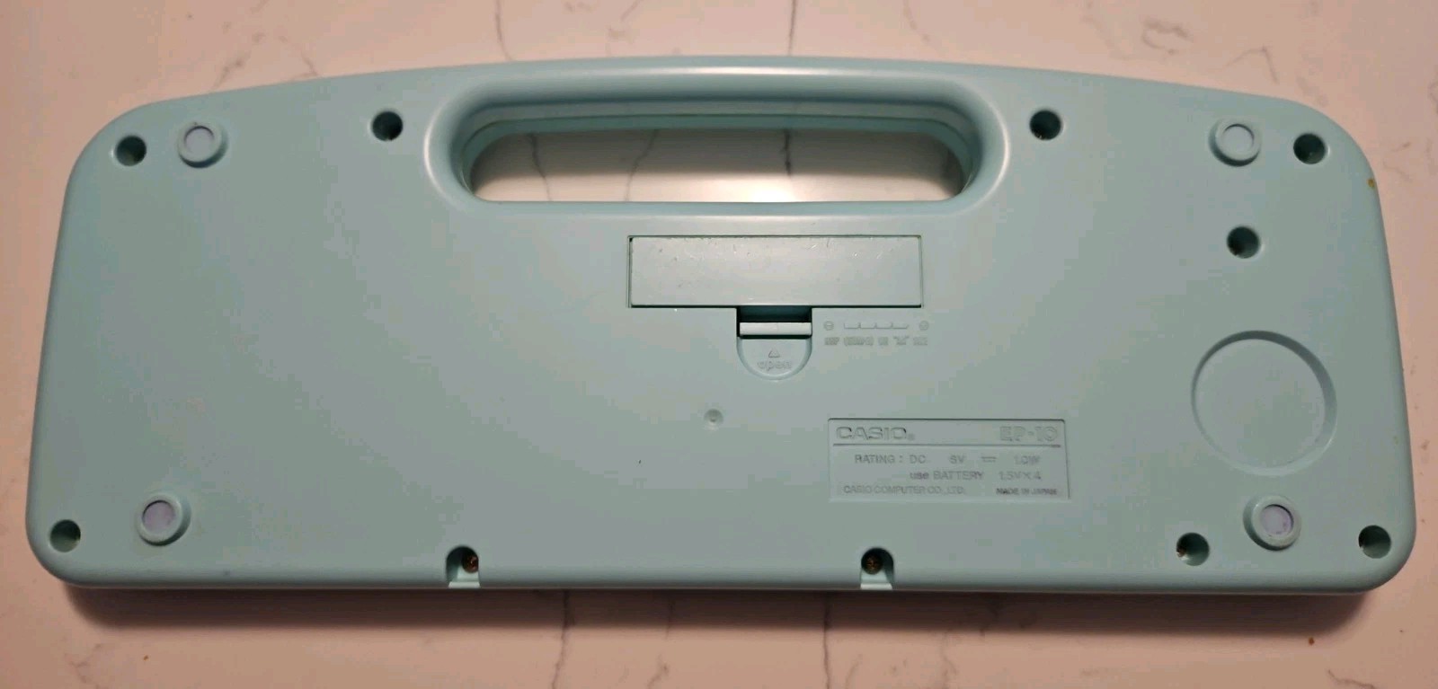 Muppet Babies Casio EP-10 Battery Keyboard (1987) Musical Instrument (WORKS)