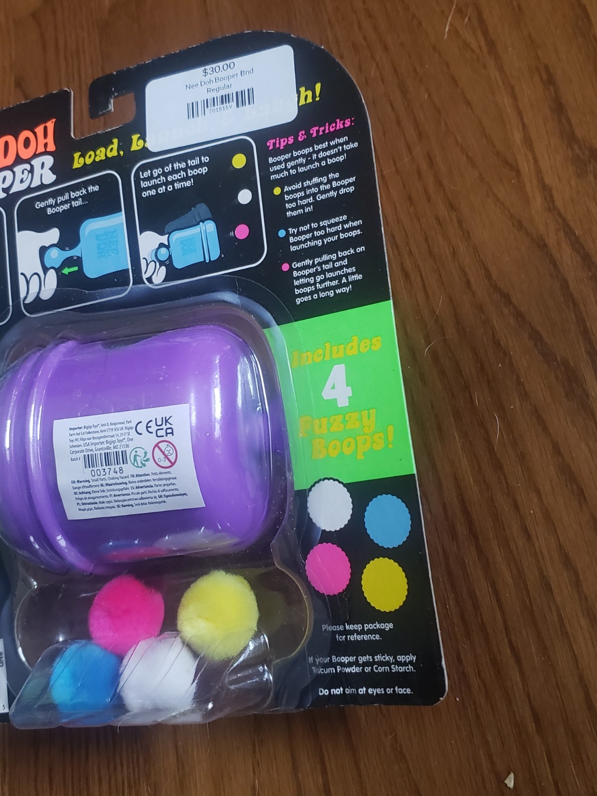 Extremely Rare PURPLE NeeDoh Booper- 100% Authentic- Brand New Nee Doh!