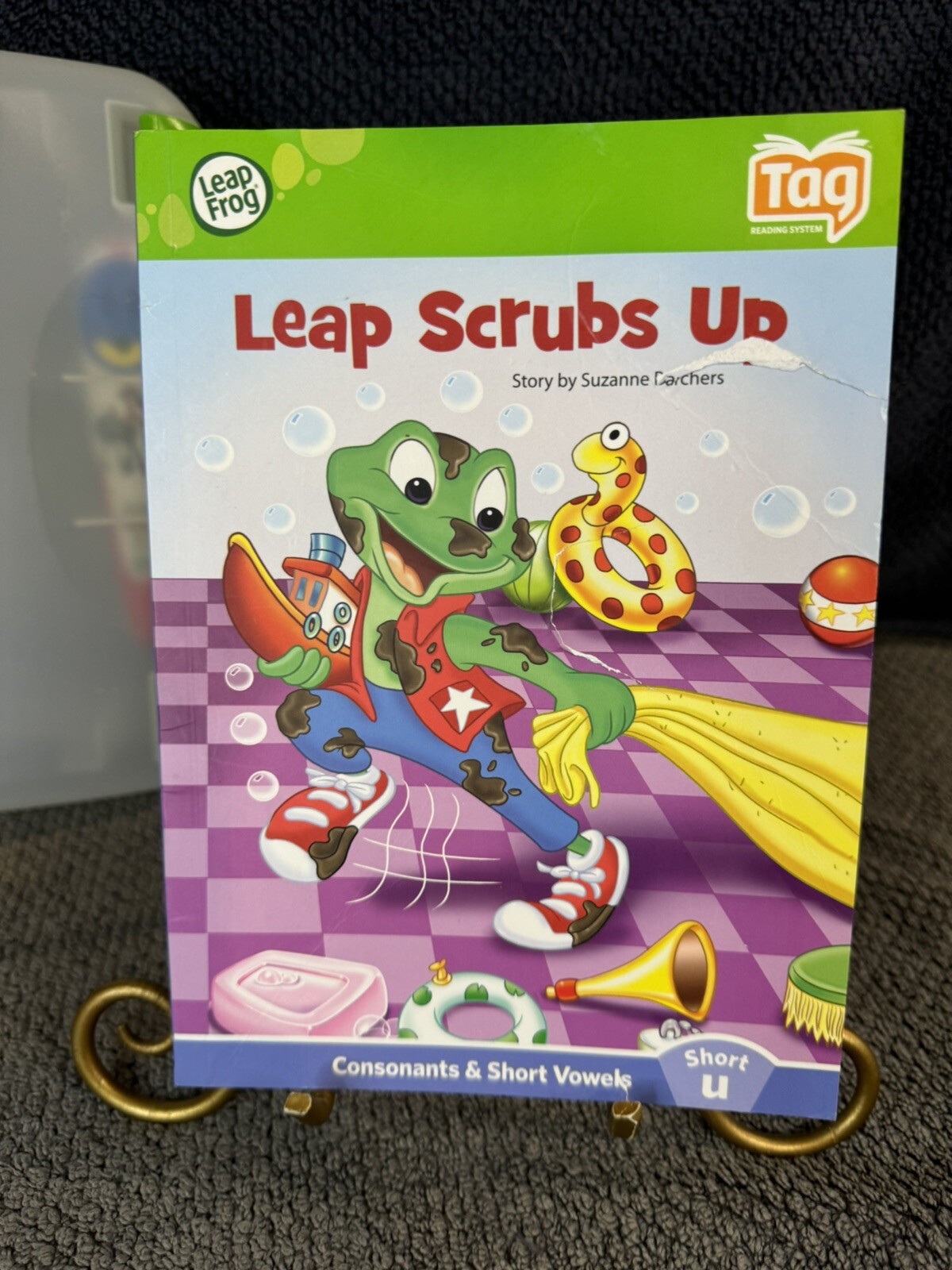Toy Story 3 Leap Frog Tag Reader System Huge Lot of 12 Books + Pen + Case