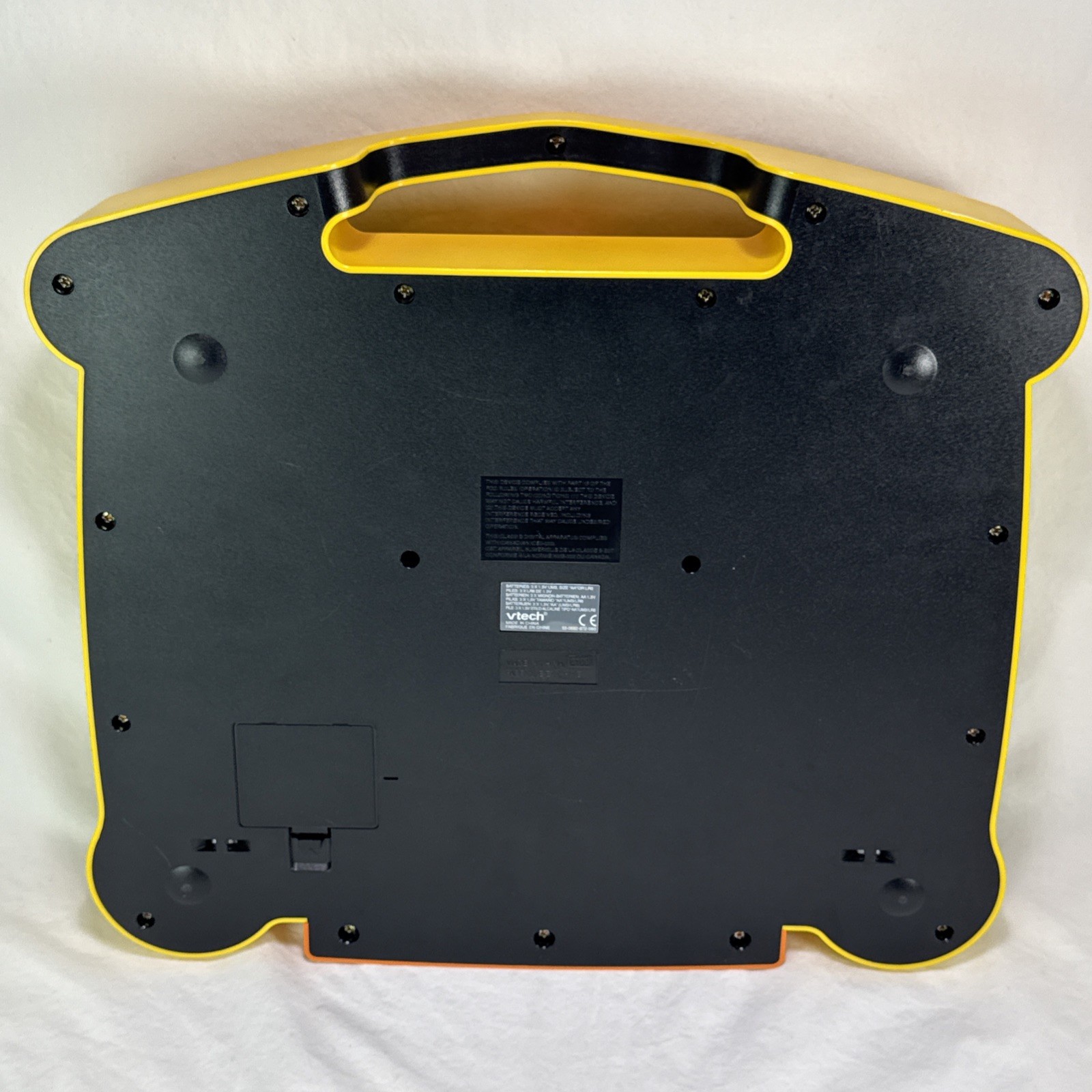 RARE Vtg VTech Interactive Alphabet Classroom Learning Toy Yellow – WORKS!