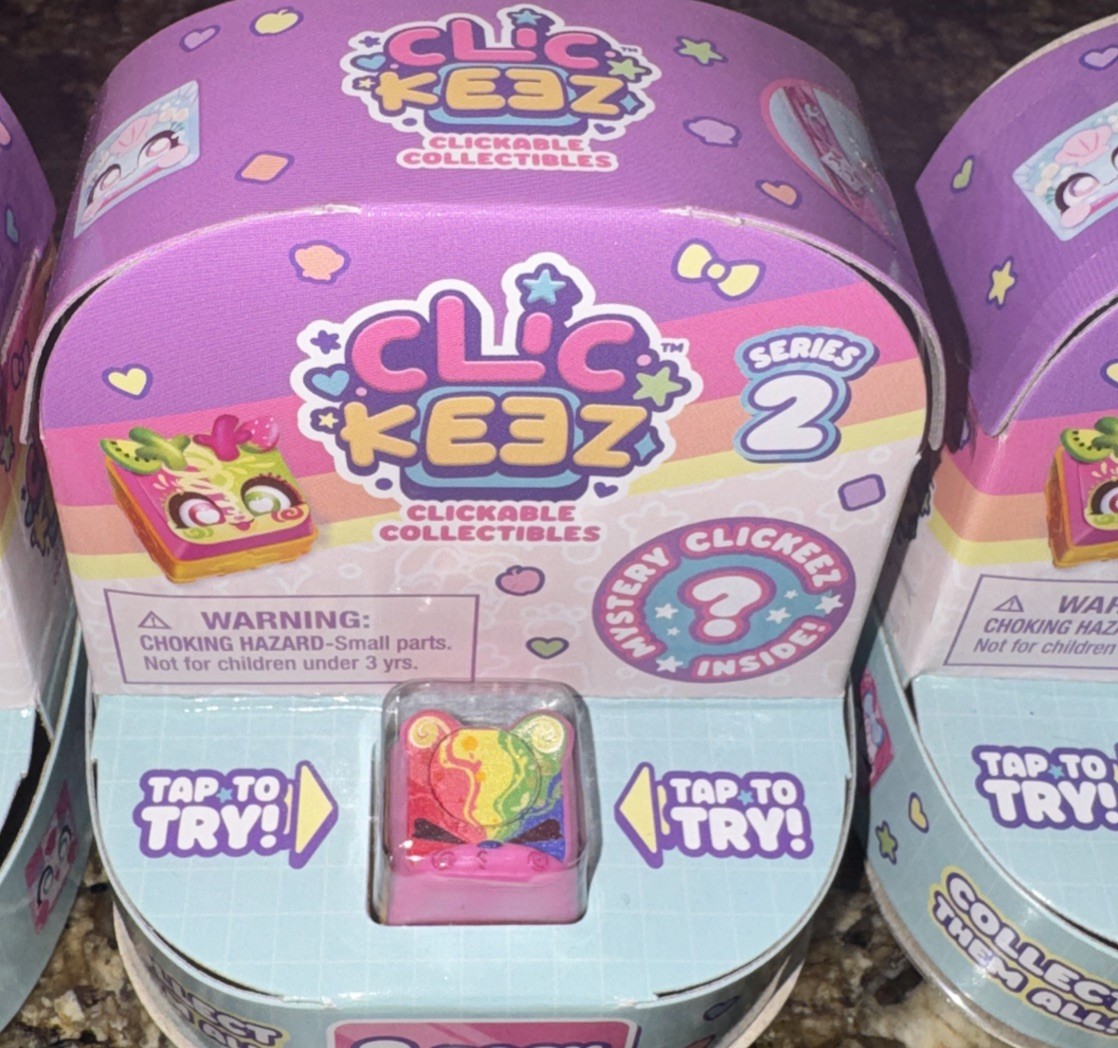 Clickeez Series 2 Collectibles Mystery 2-Pack Set Lot Of 5 Different Ones