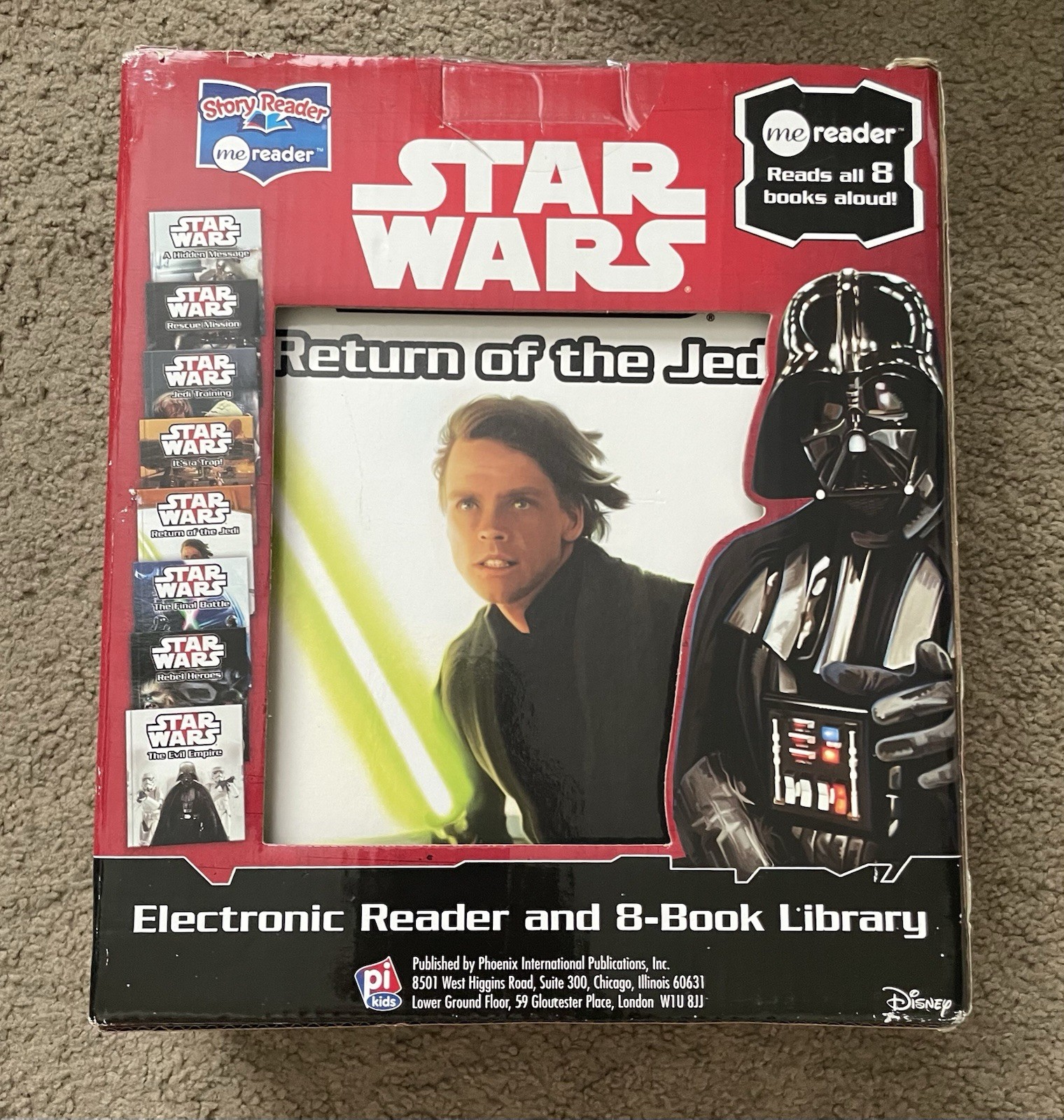 Star Wars Story Reader Me Reader Electronic Reader And 8 Books New Sealed