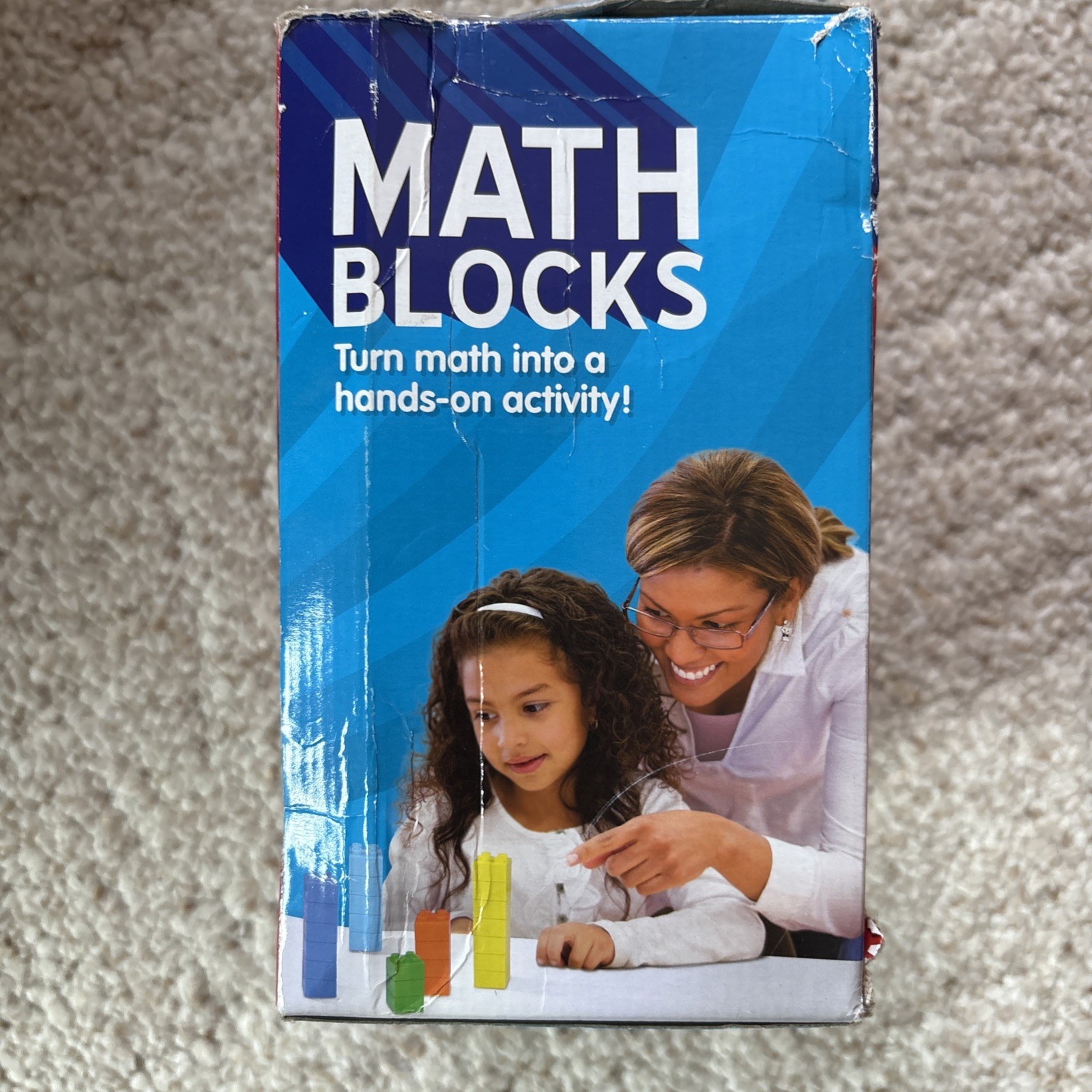 Mega Bloks Math Blocks Counting Bricks Educational Number Blocks READ