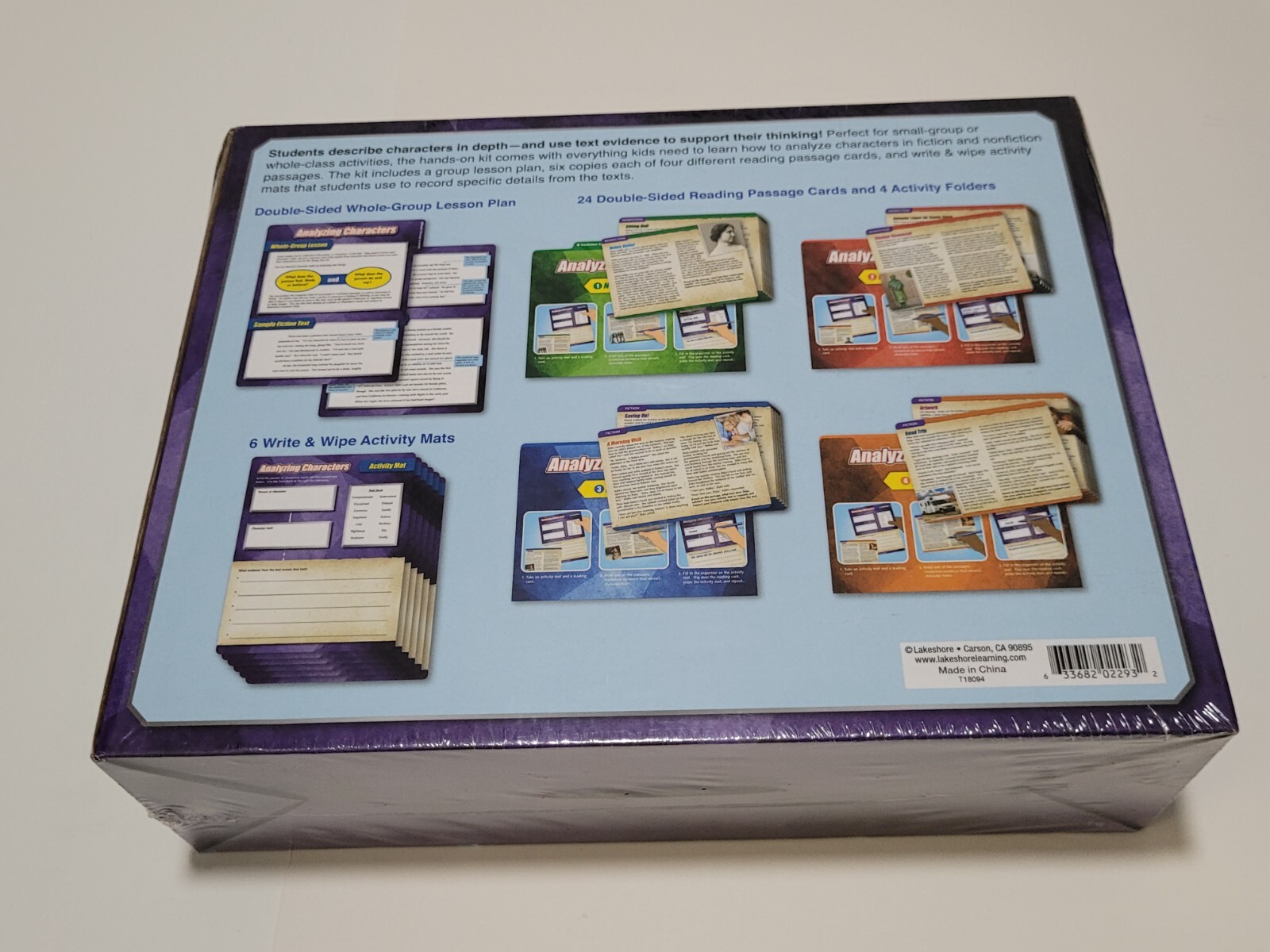 Lakeshore Finding Evidence Comprehension Kit “Analyzing Characters” Grades 4-5