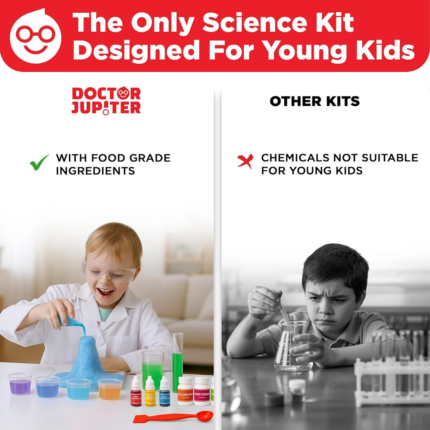 My First Science Kit for Kids Ages 4-5-6-7-8 | Christmas, Birthday Gift Ideas fo