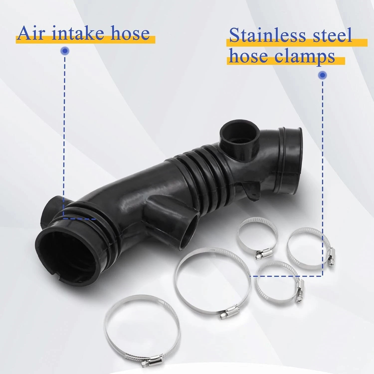 17881-62170 Air Cleaner Intake Hose Tube For 2001-2004 Toyota Tacoma