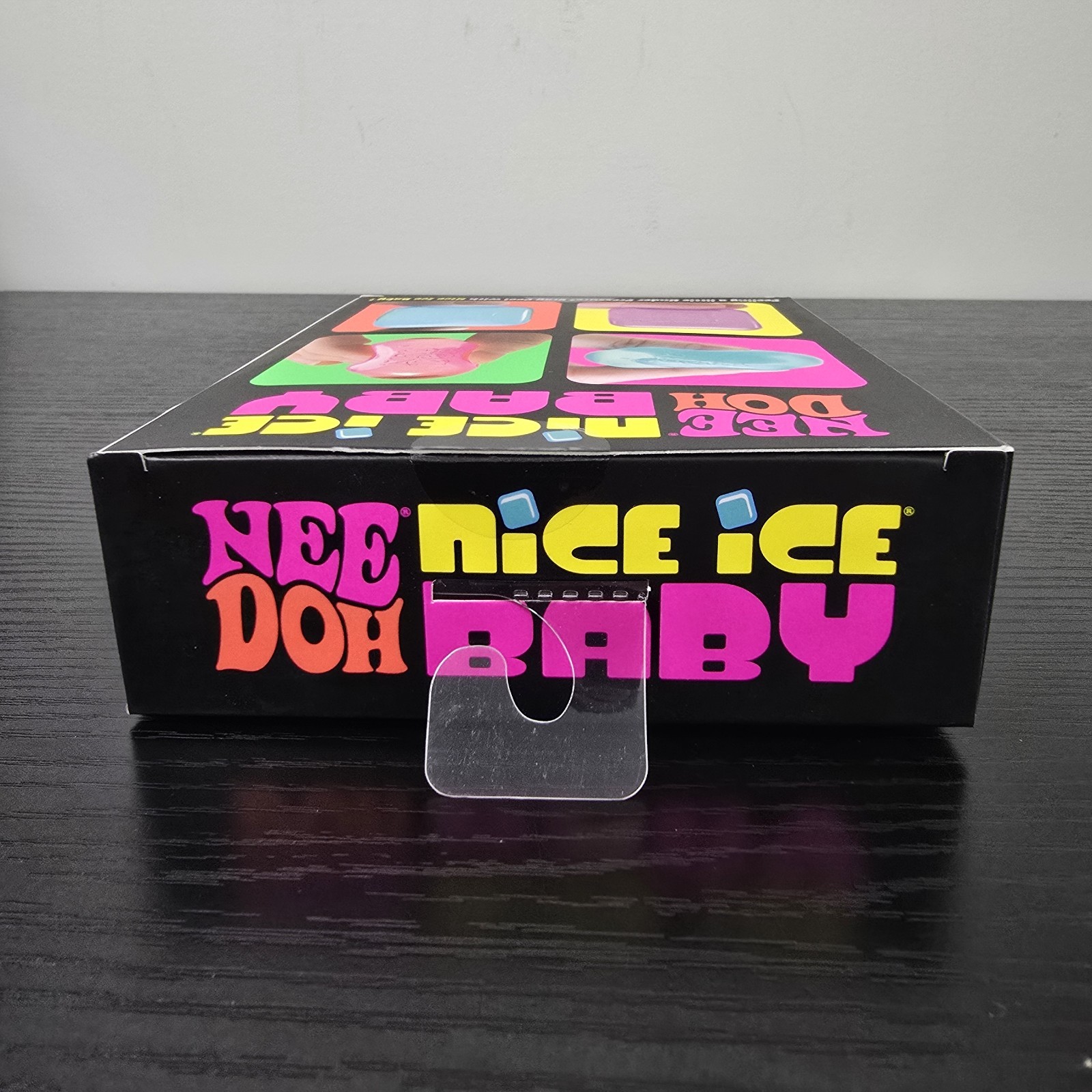 Schylling NeeDoh Nice Ice Baby 4‑Pack Teenie Mini Cube Stress Balls – New