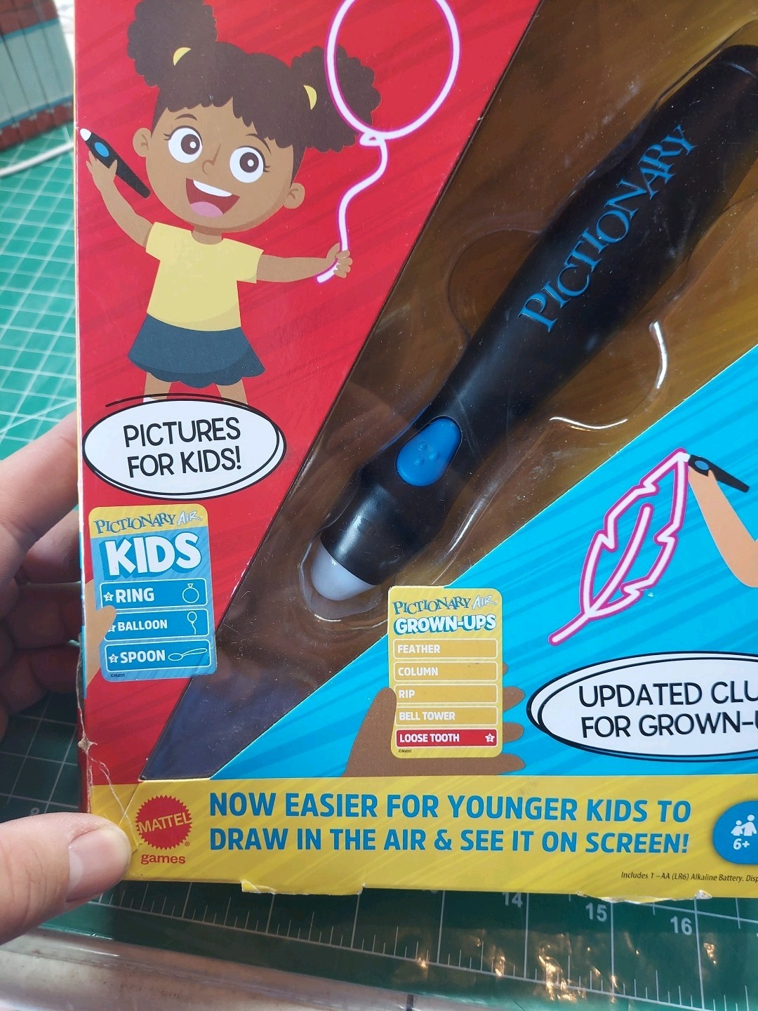 Pictionary Air: Kids Vs Grown-Ups: Age 6+: 2 Teams: (New) Family Drawing Game