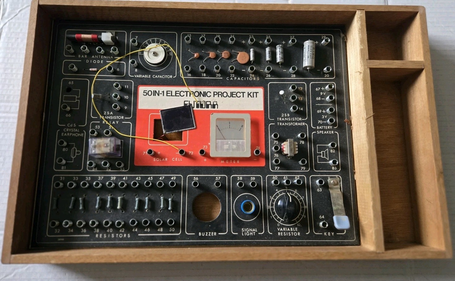 Vintage MYKIT Series 50-IN-1 Electronic Project Kit No. 2981