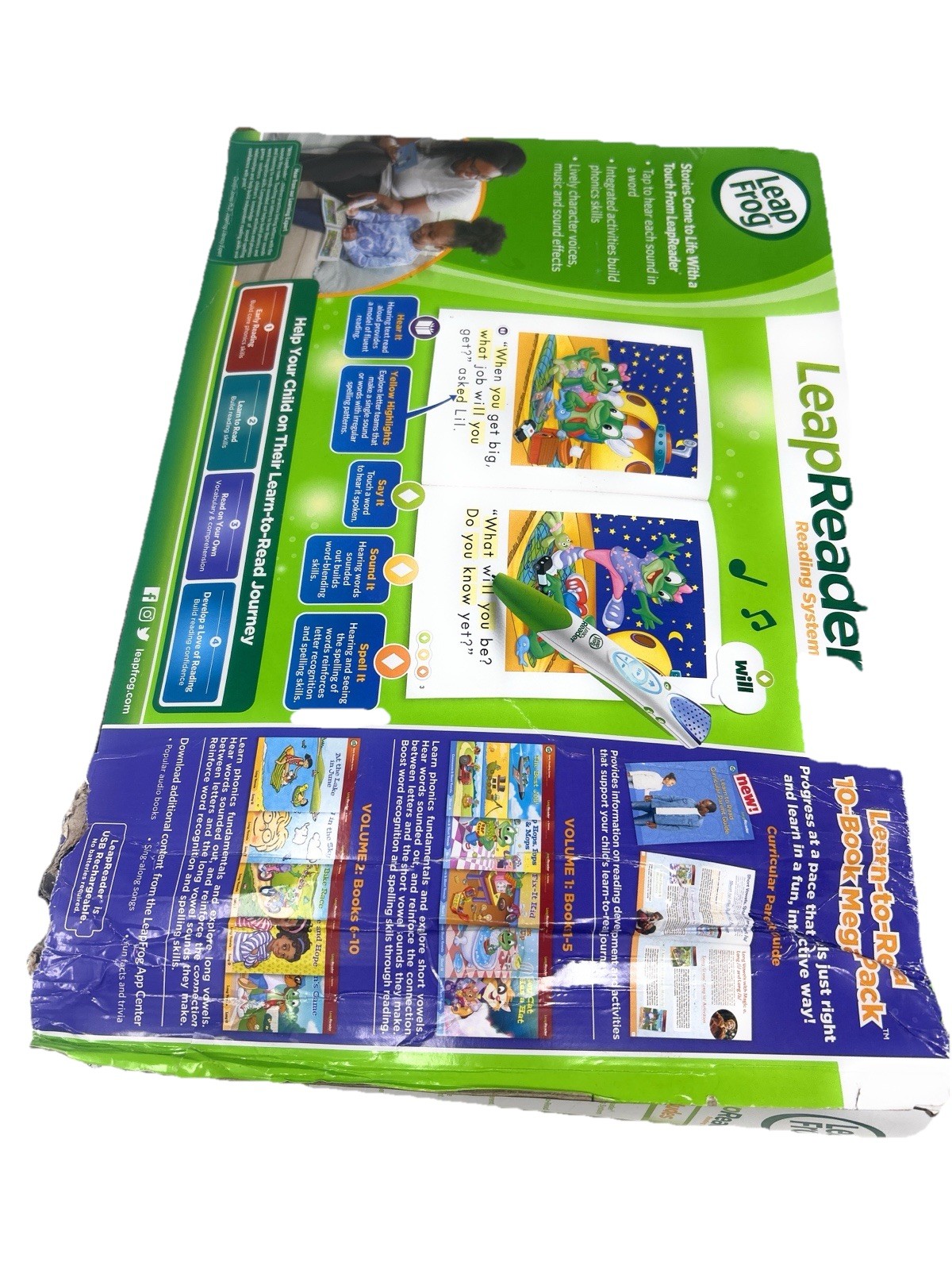 LeapFrog LeapReader System-NEW/OPEN BOX