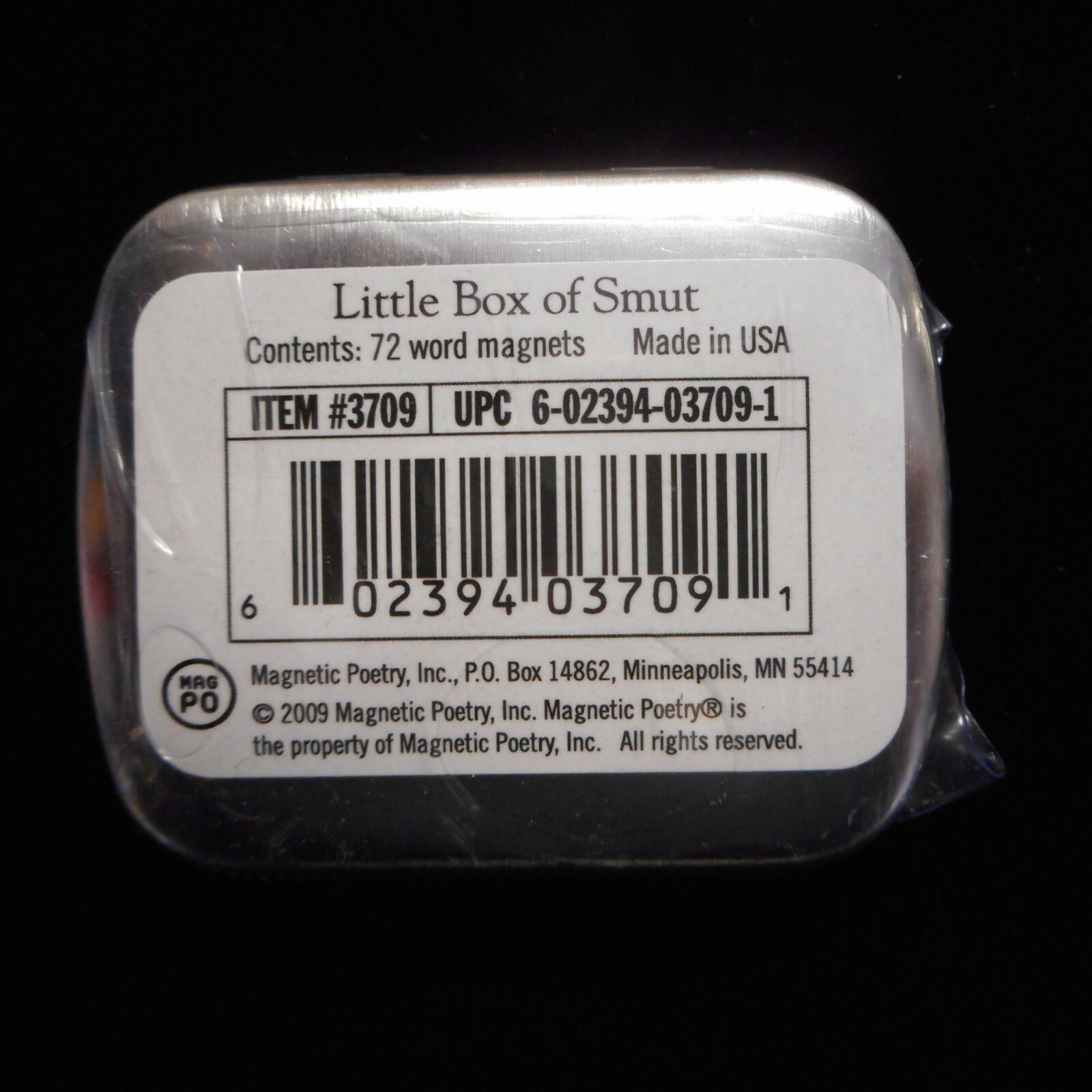 Magnetic Poetry Little Box of SMUT Word Magnets