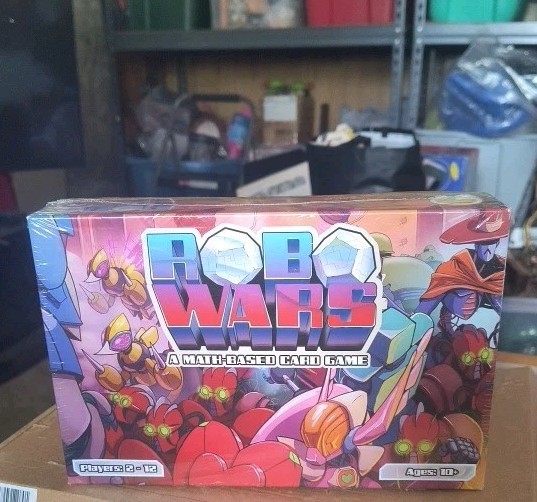 Autum Robo Wars: A Math-Based Card Game Educational Strategy 2-12 Players Sealed