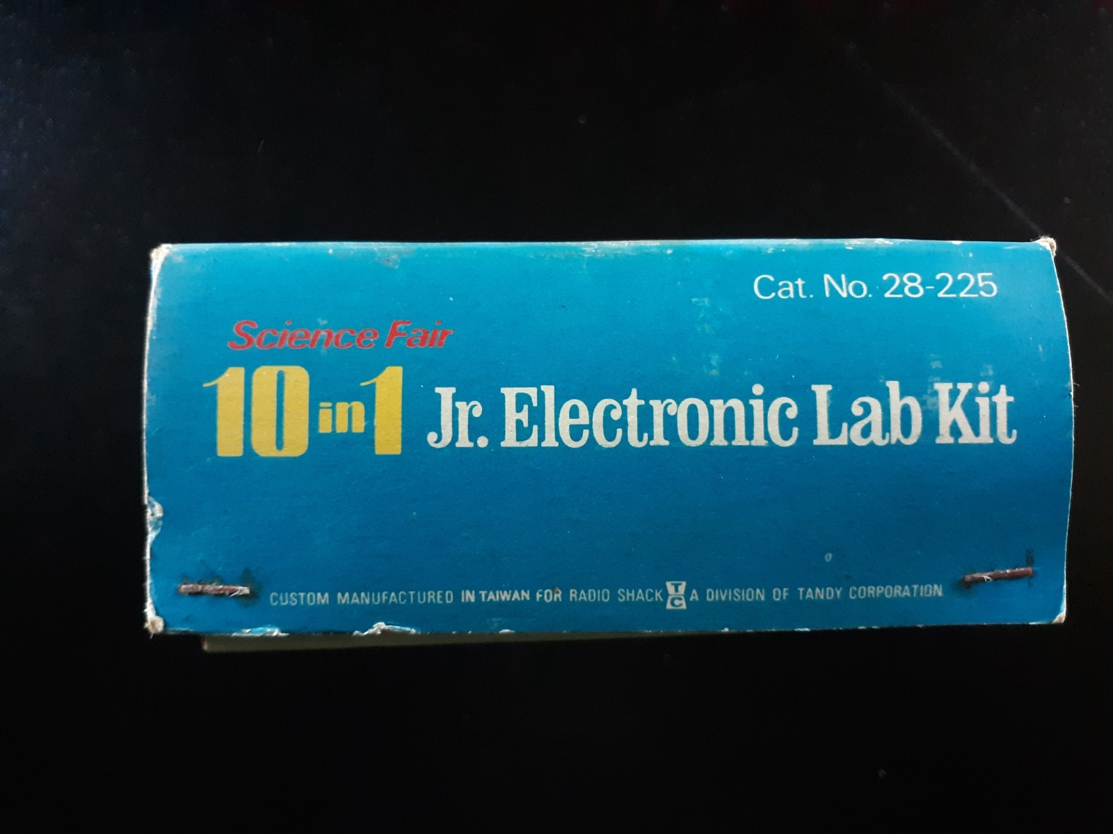 10 In 1 Science Fair Jr Electronic Lab Kit Science Fair, Boxed, With Manual 1972
