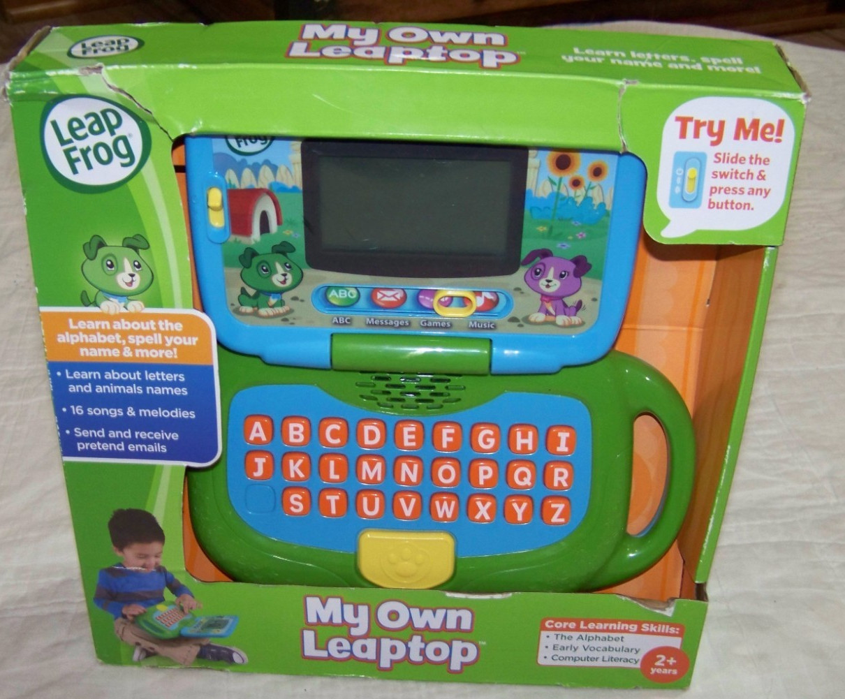 Leap Frog My Own Leaptop – New – 2+ Years