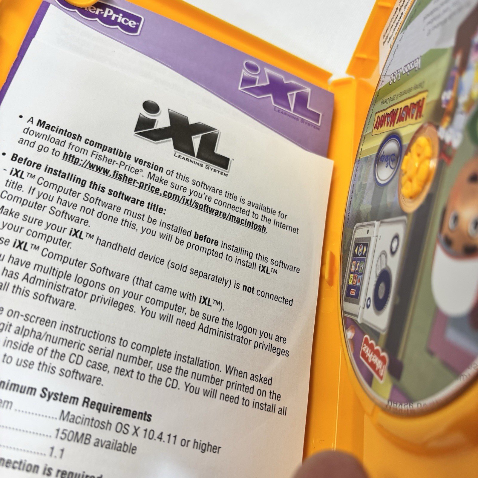 Lot of 3 Fisher-Price iXL Learning System Toy Story 3 Batman Handy Manny