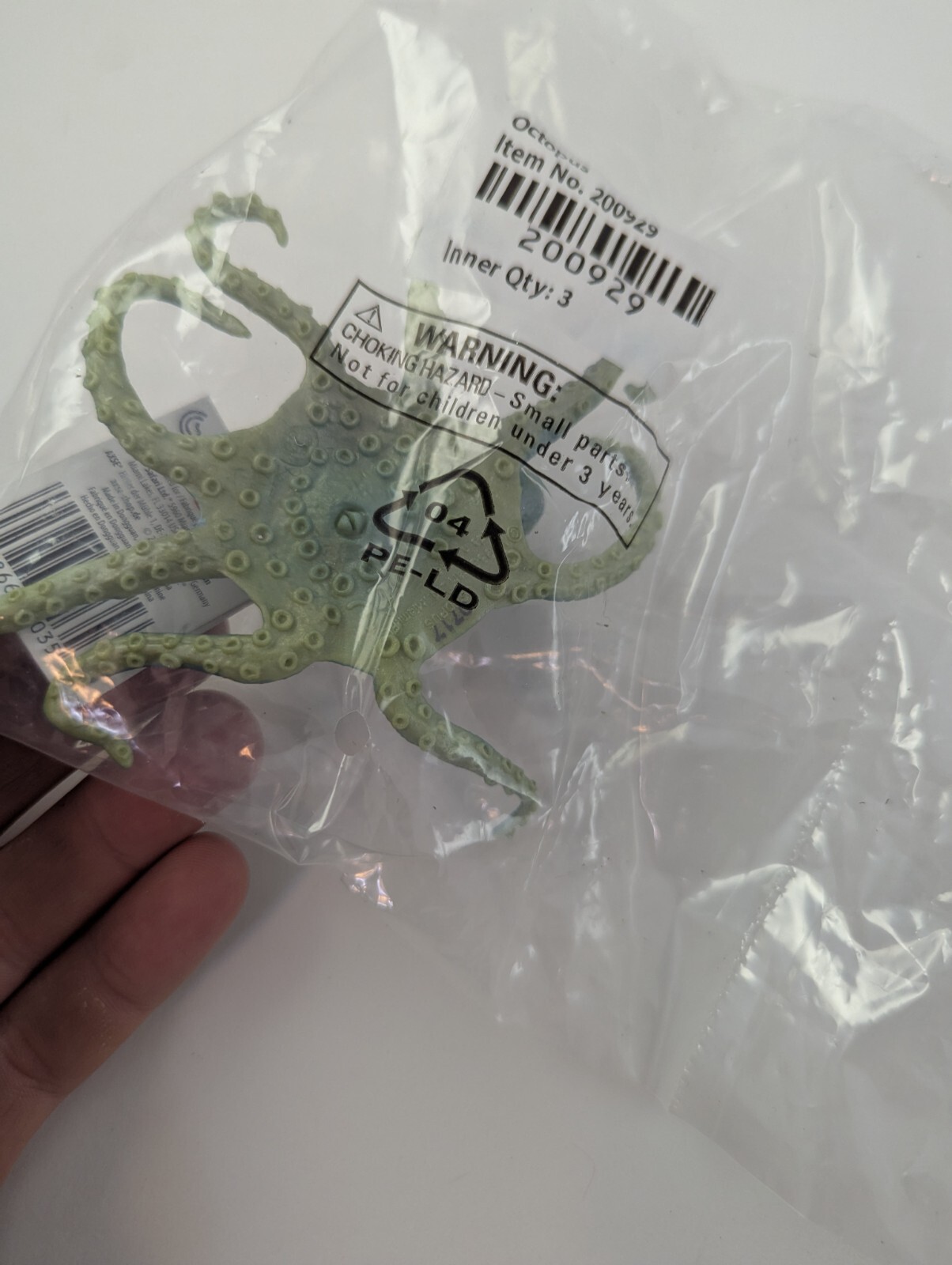 Lot Of 3 Safari Ltd. Octopus Figurine – Realistic 5″ Model Figure – Educational