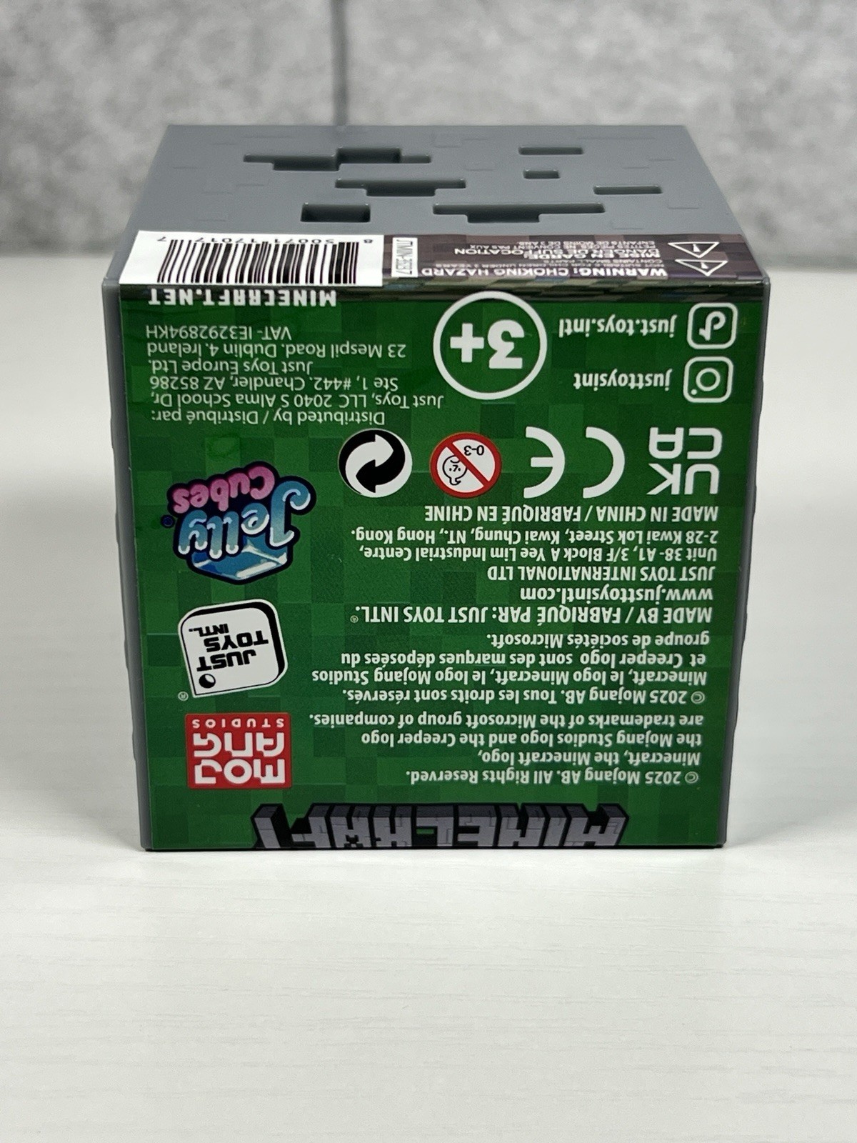 MINECRAFT JELLY CUBES – (GREEN) Viral Squishy IN HAND. (GREEN)