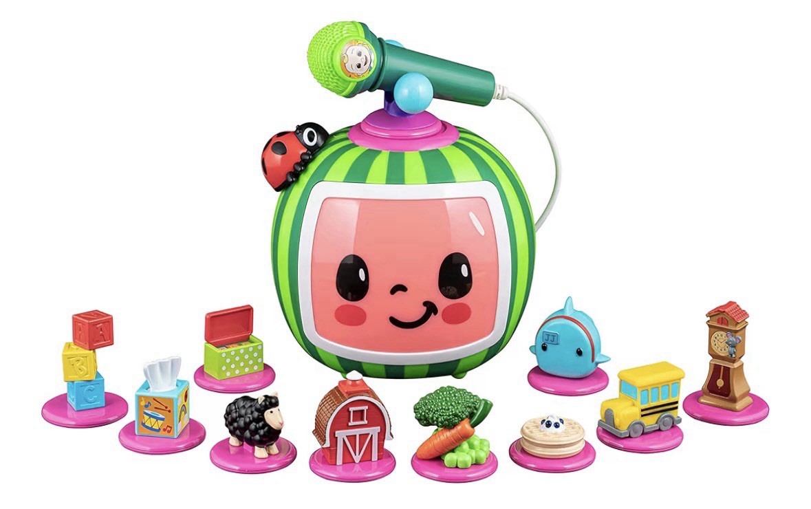 Cocomelon Toy Karaoke Machine For Kids.