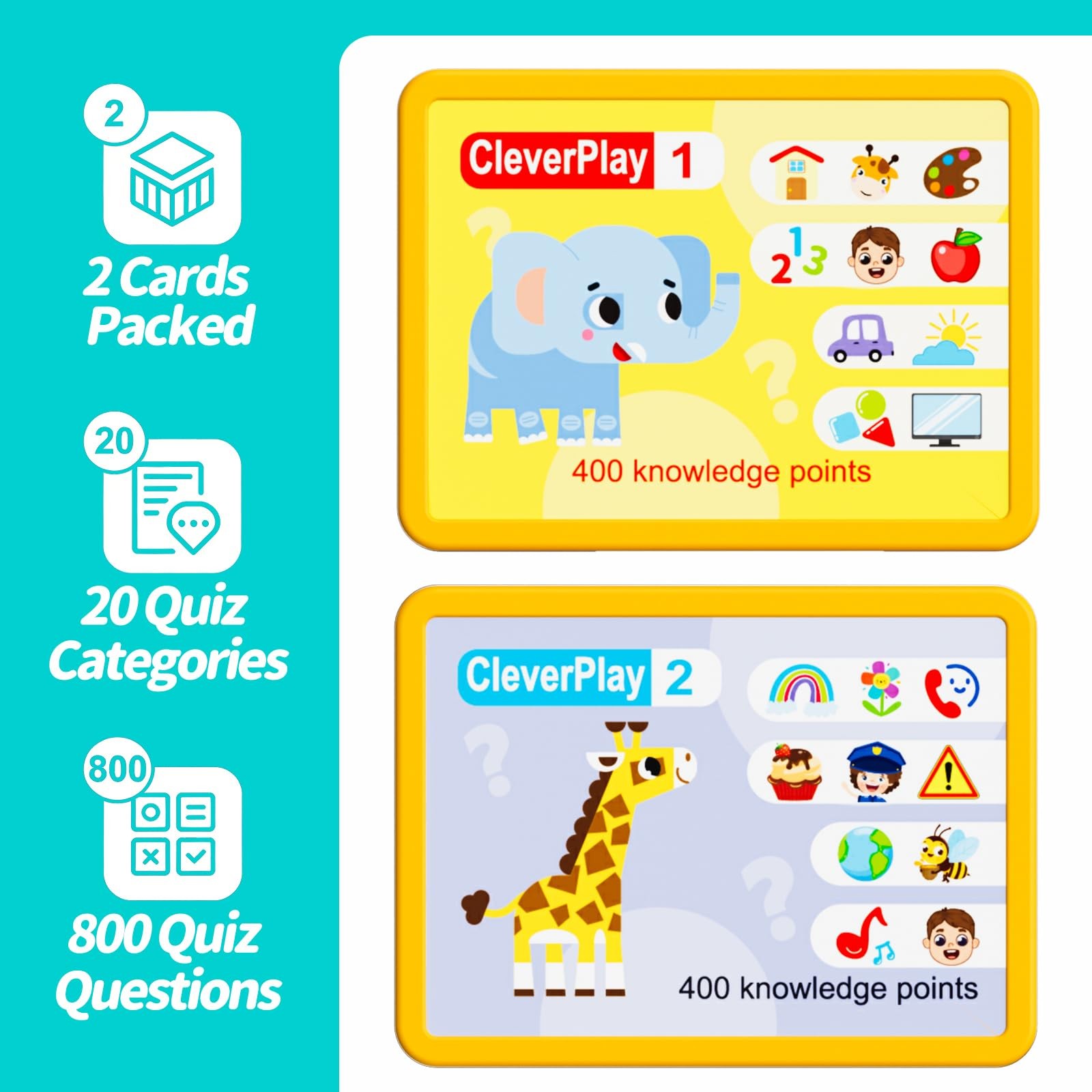 Educational Toys for Kids 3-6 Years Old | Speech Therapy & Small, Yellow