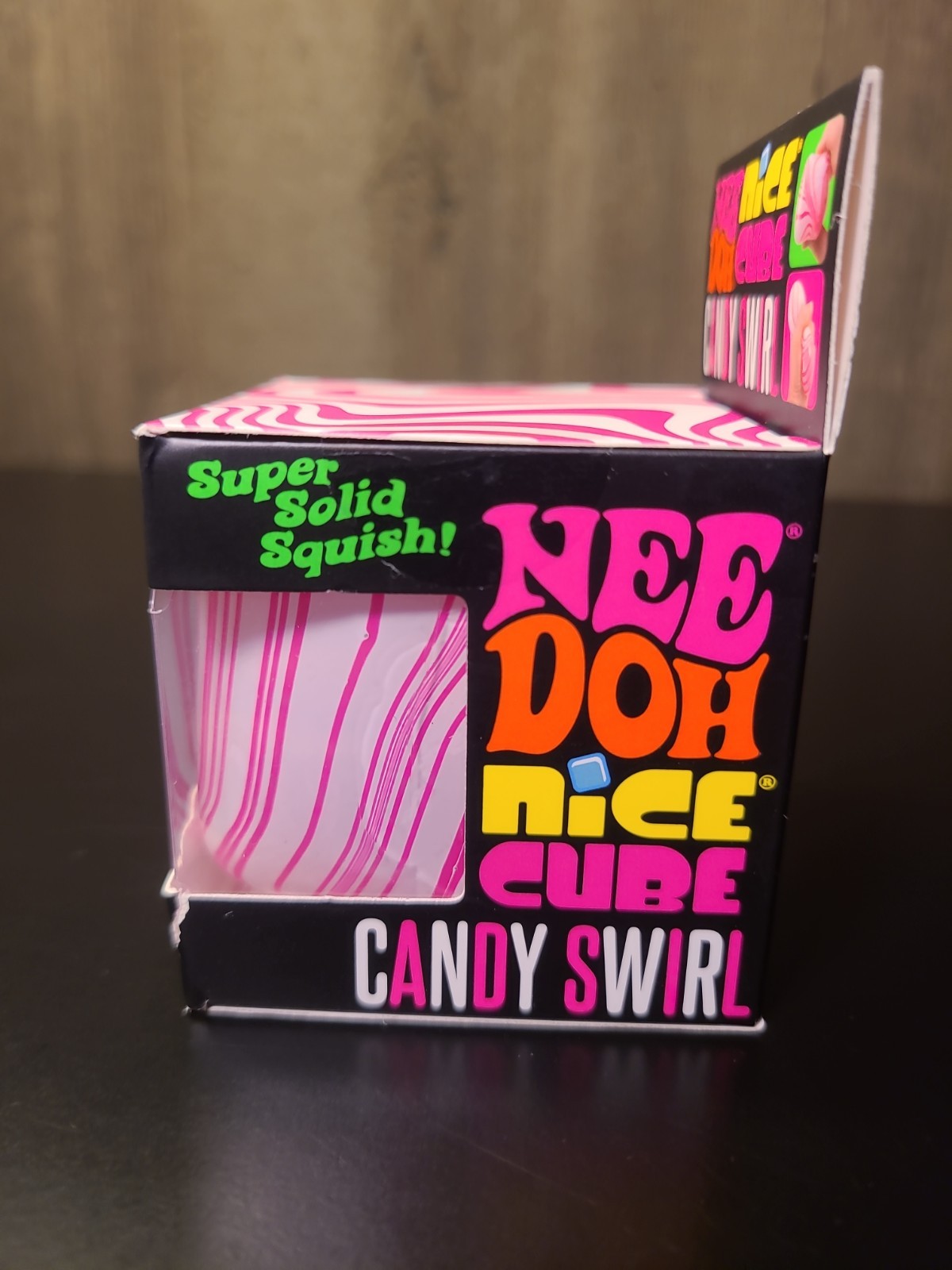 Authentic Needoh Candy Swirl Nice Cube UNRELEASED PINK Christmas 2026 RARE