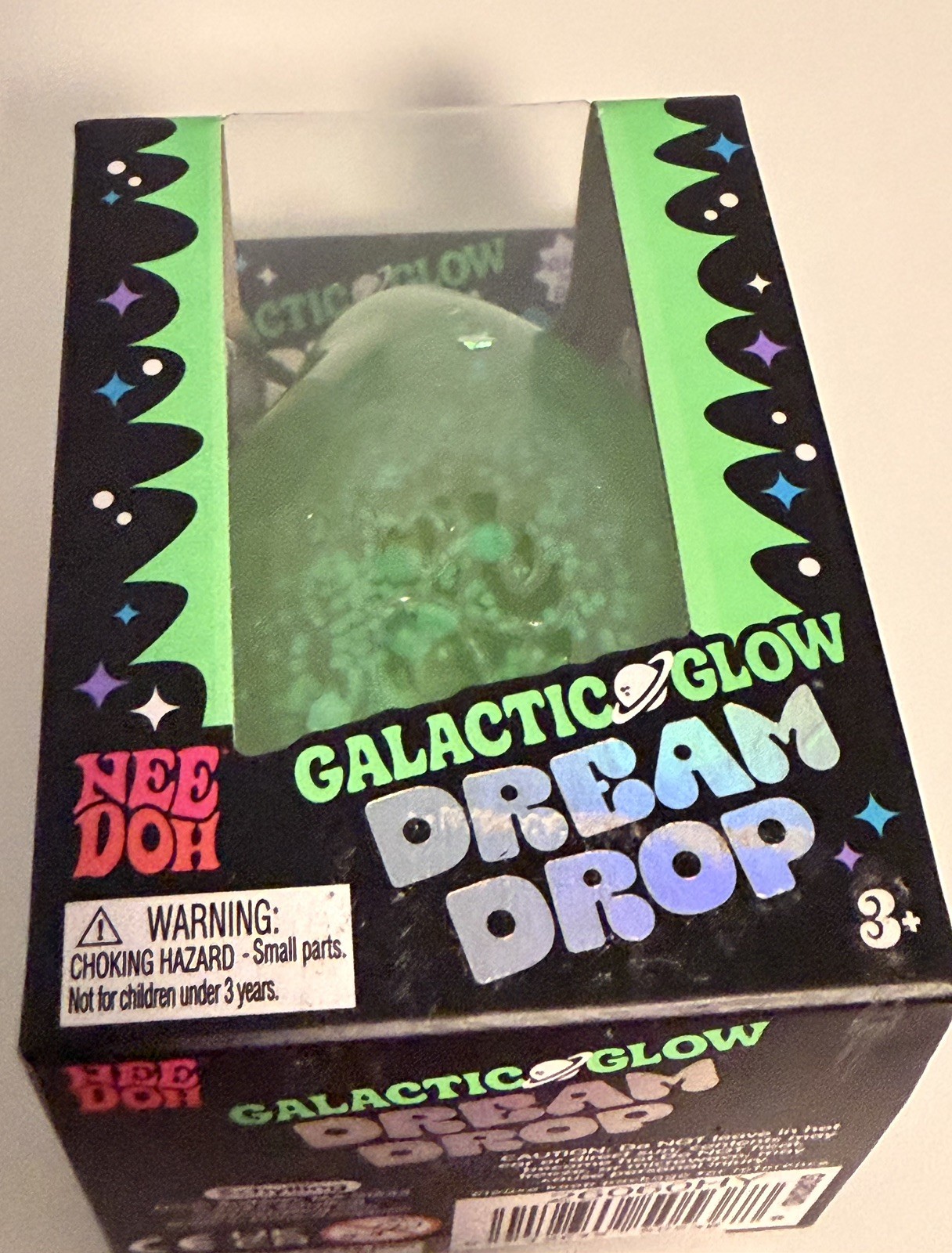 Galactic Glow Dream Drop NeeDoh GREEN EXTREMELY RARE AUTHENTIC