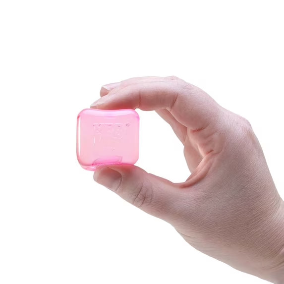 NeeDoh Nice Ice Baby, Satisfying Square Sensory Toys, 4 Pack, 100% Authenic