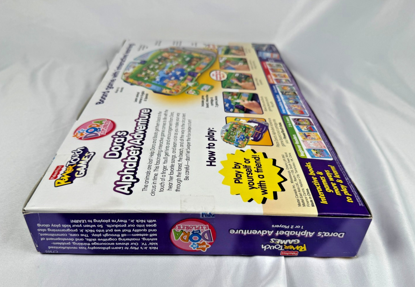 Vintage Dora’s Alphabet Adventure Fisher-Price PowerTouch Game NEW, Read Details