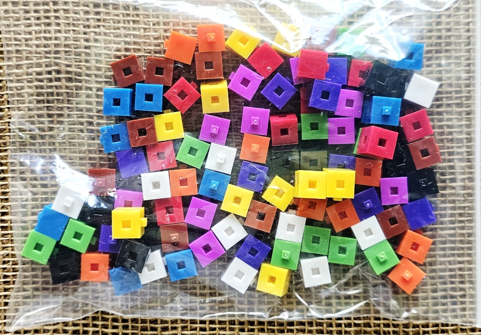 Hand 2 Mind ETA Centimeter Unit Cubes 100pc Math Manipulatives