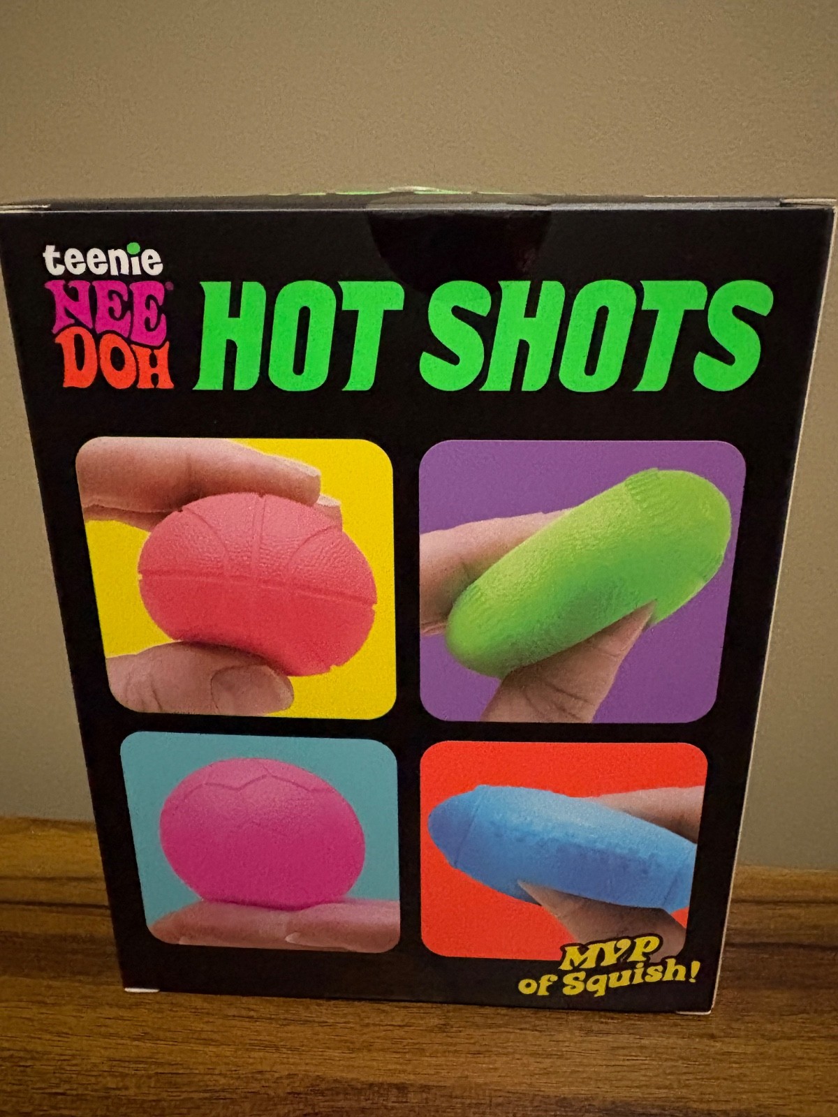 Teenie NeeDoh Hot Shots (4 Pack) – Brand New Unopened Packaged